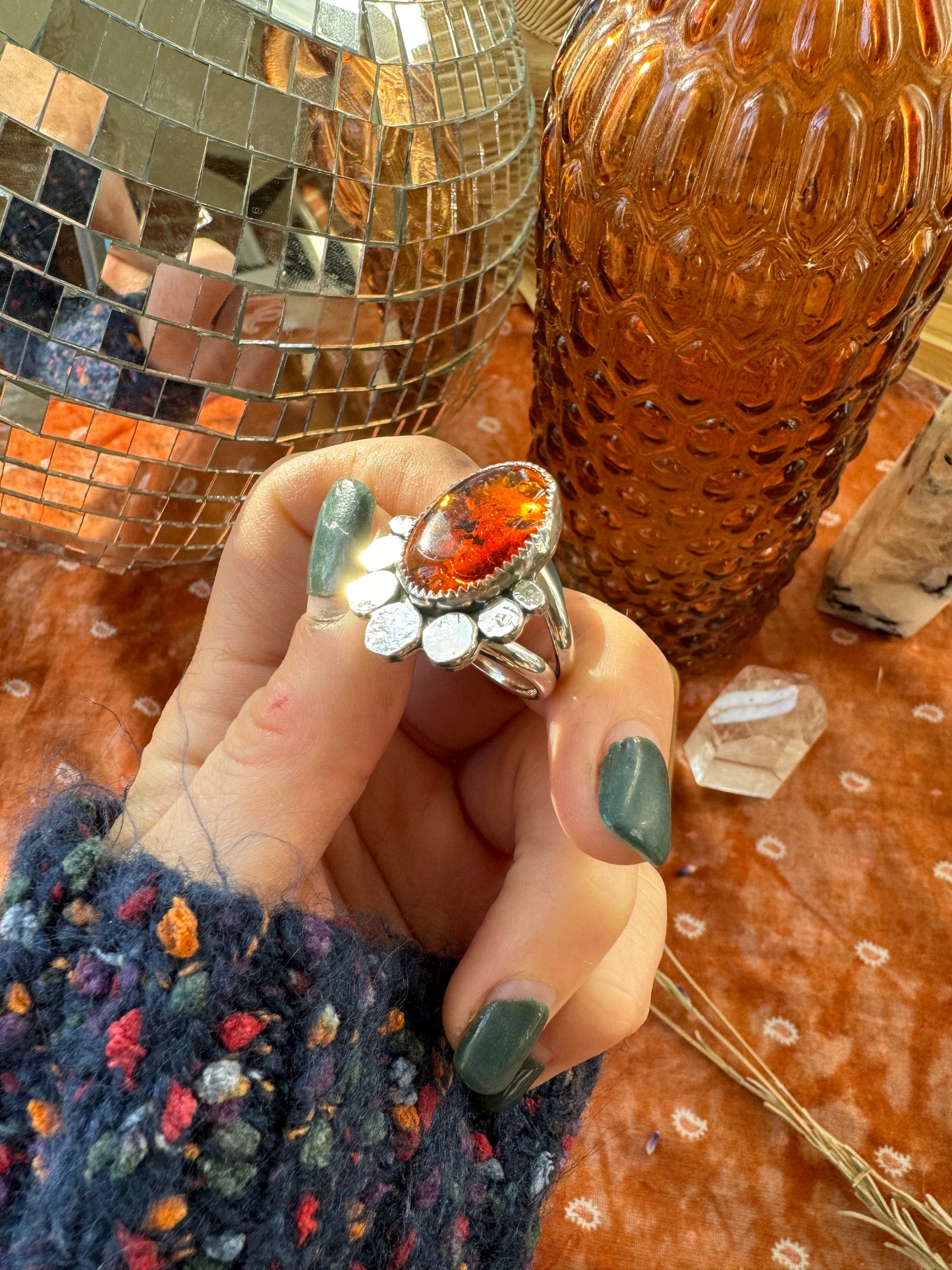 Amber “Lassen” Ring - Size 7 1/2