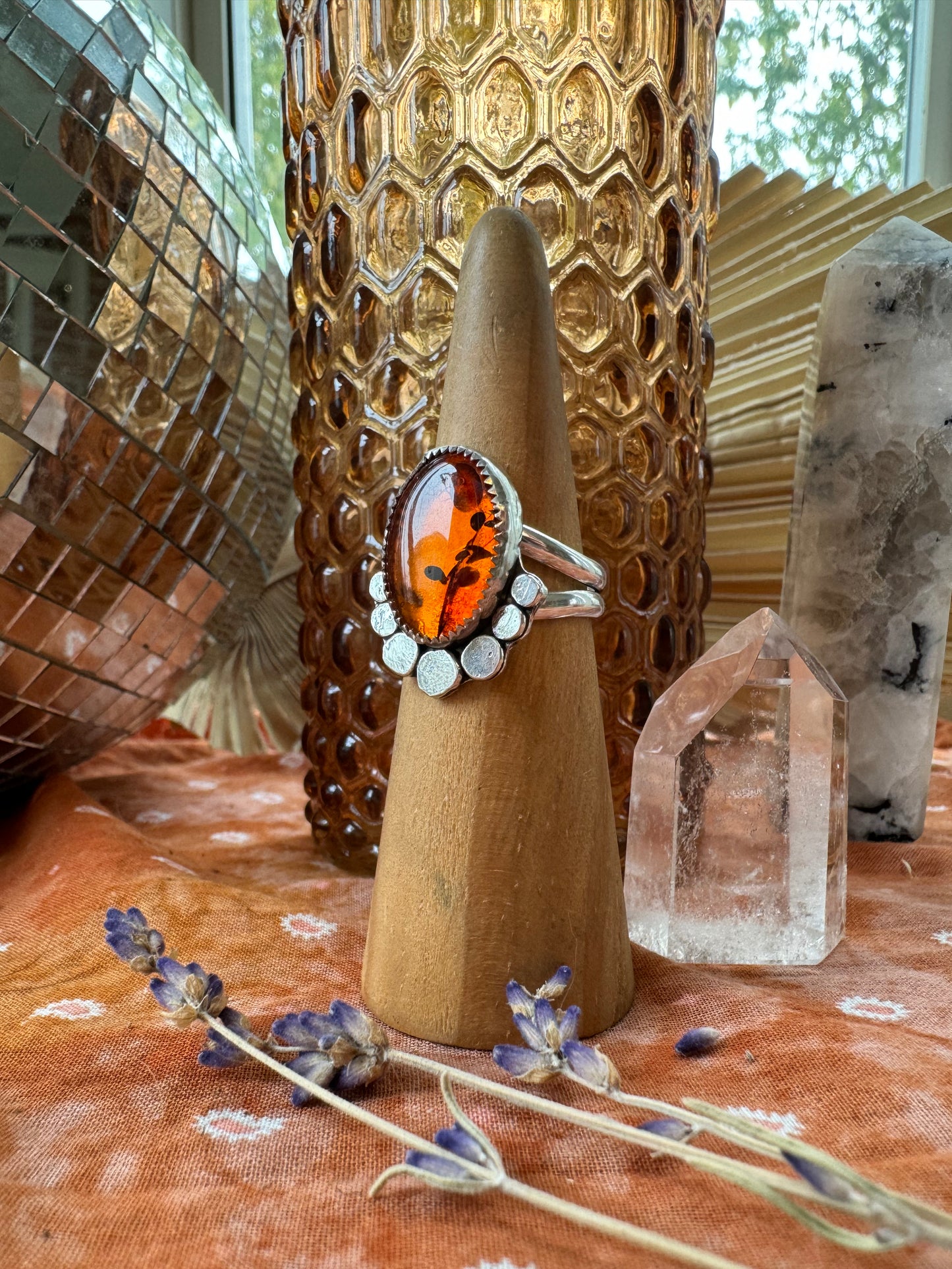 Amber “Lassen” Ring - Size 8 1/2