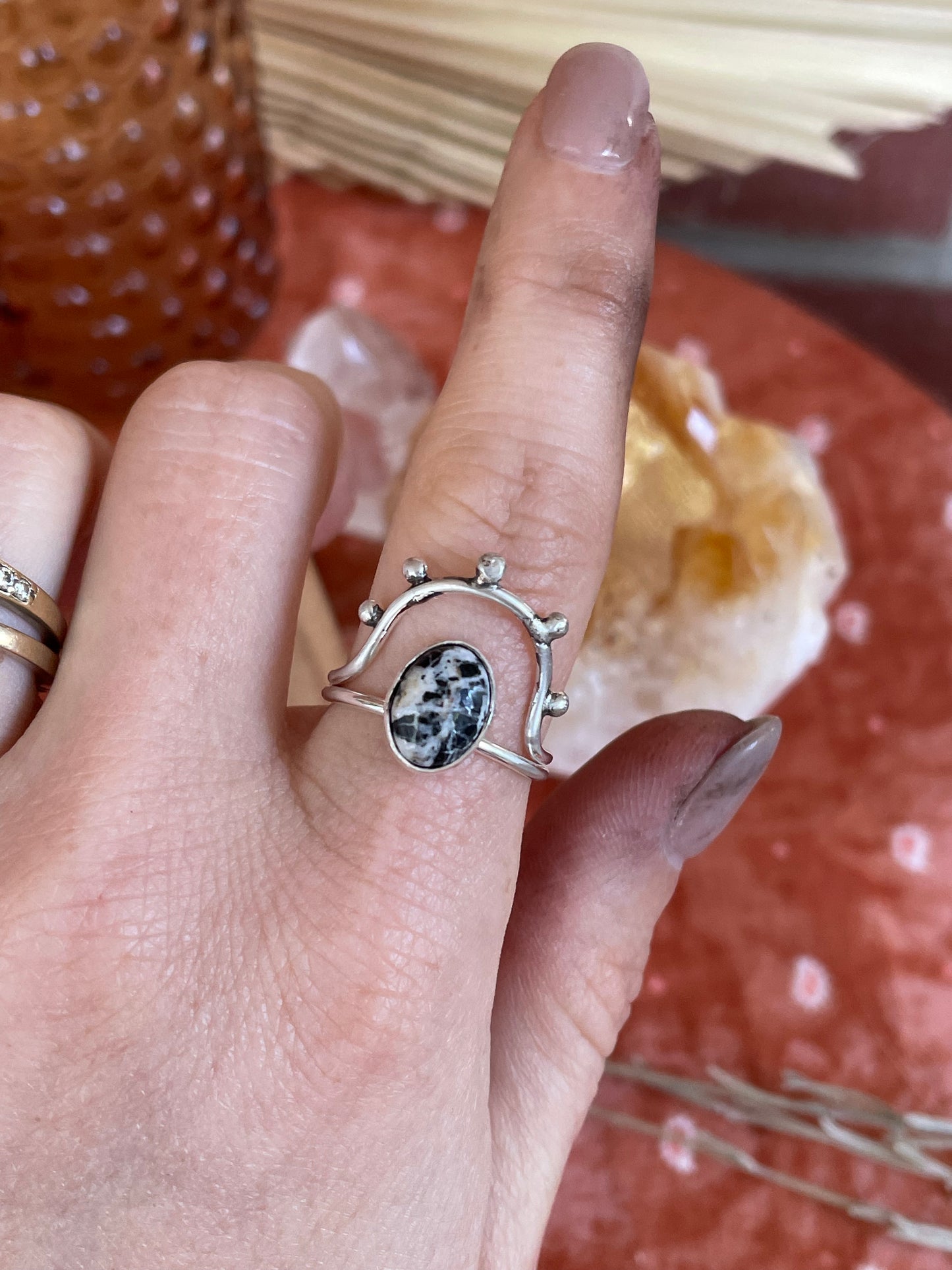White Buffalo "Sonora" Ring - size 6 1/4