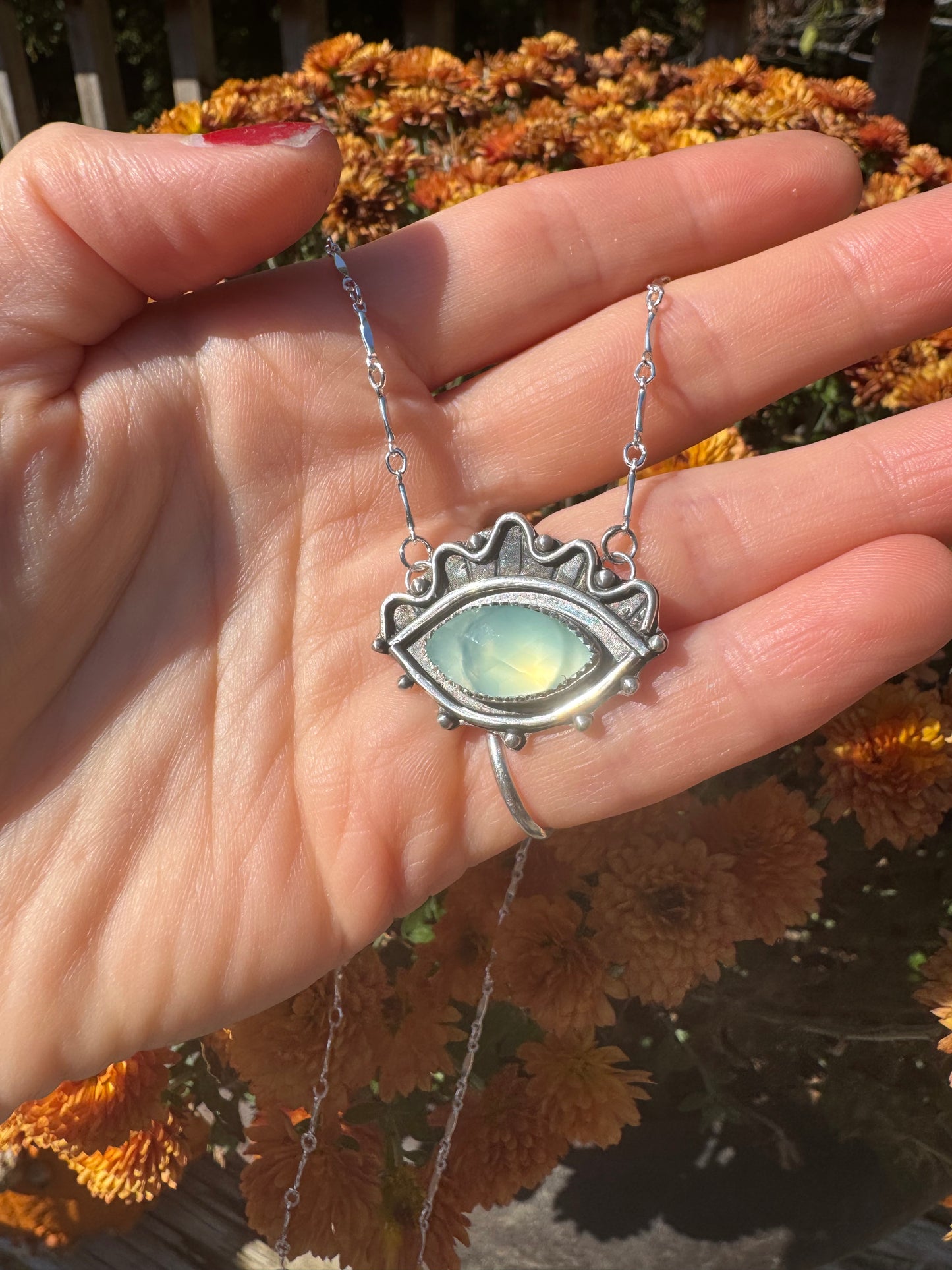 Chalcedony Seer Necklace