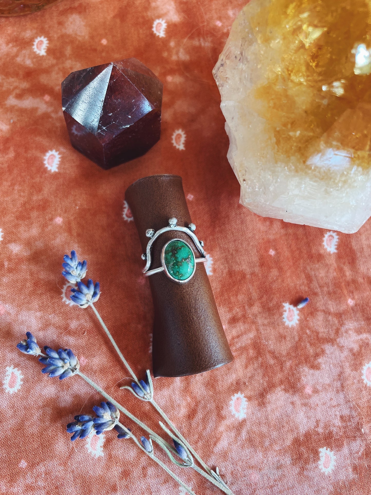 Verde Valley Turquoise "Sonora" Ring - size 5 1/2