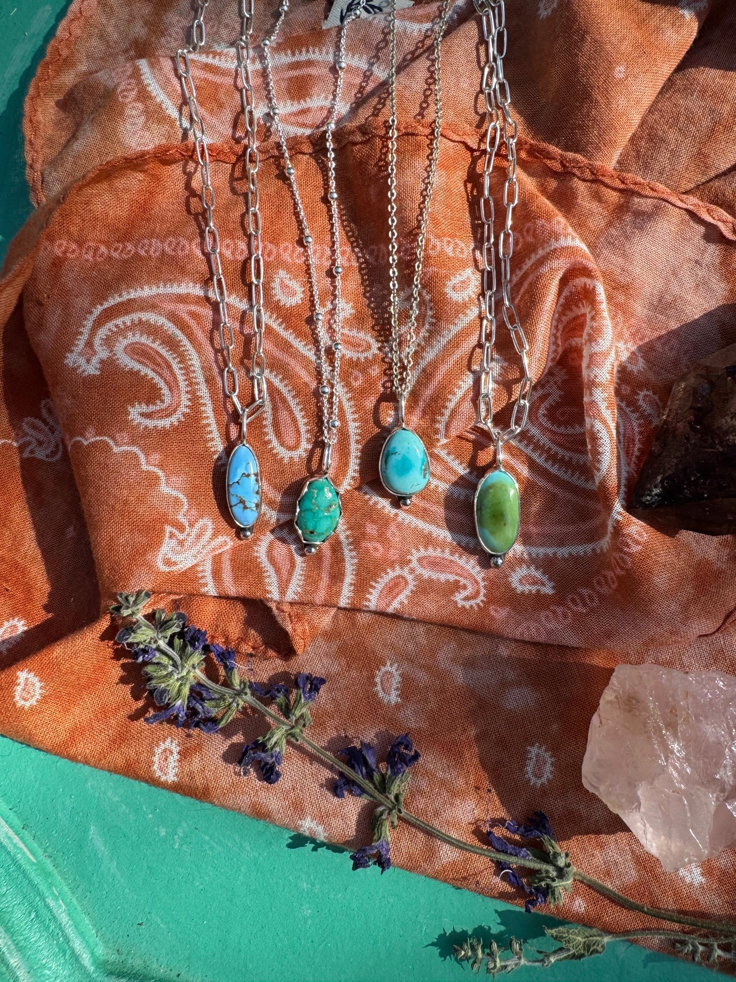 Turquoise Drop no.16