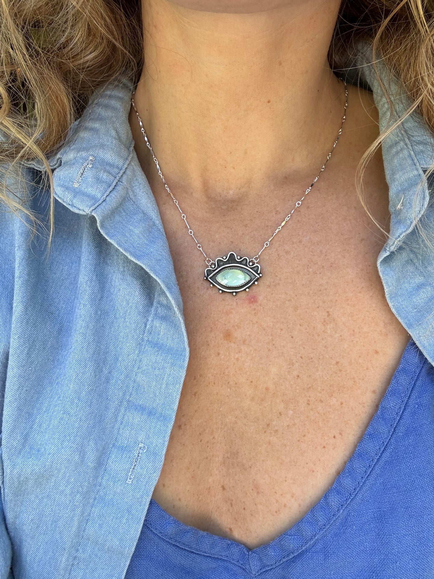 Chalcedony Seer Necklace