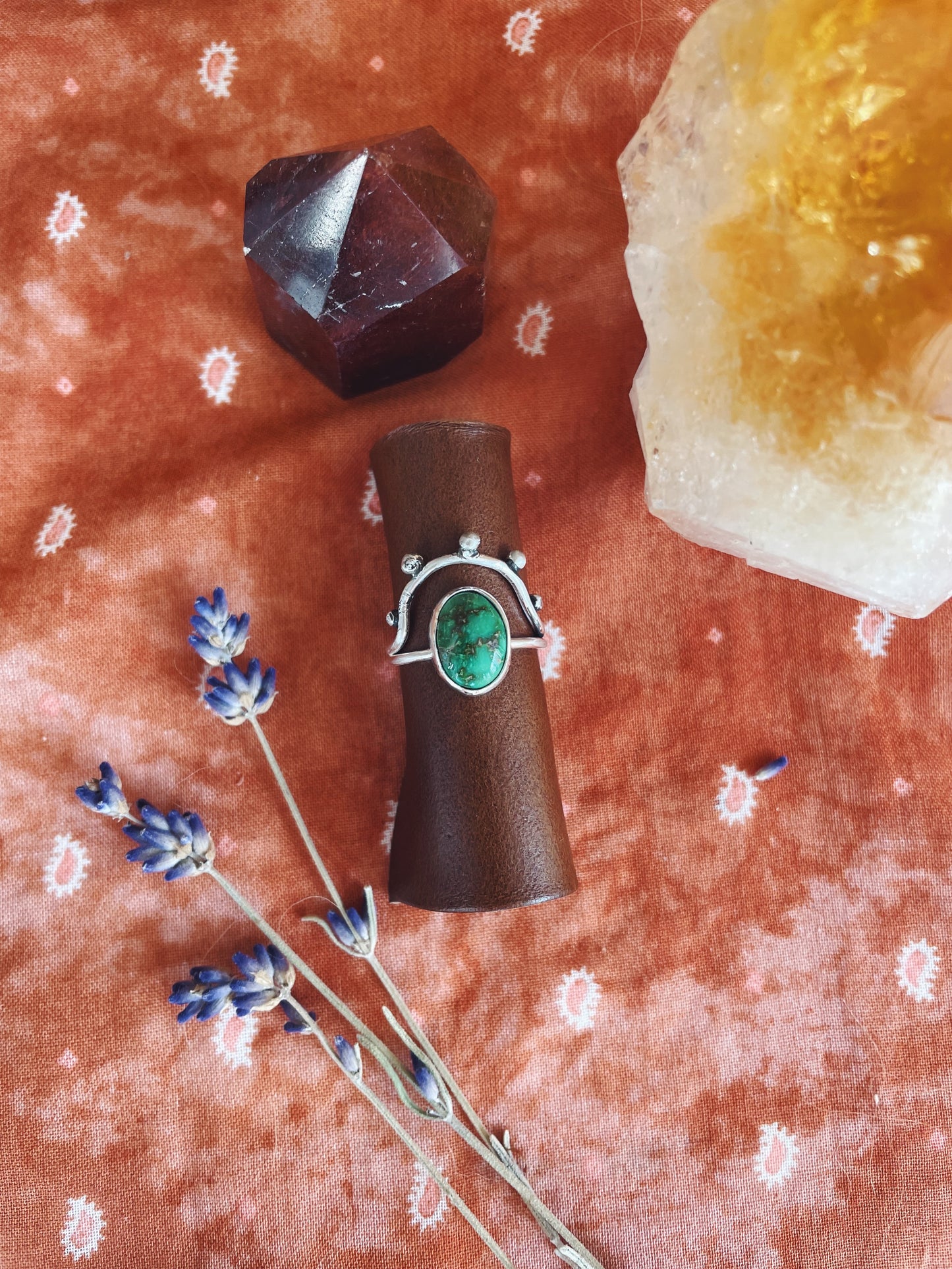 Verde Valley Turquoise "Sonora" Ring - size 5 1/2