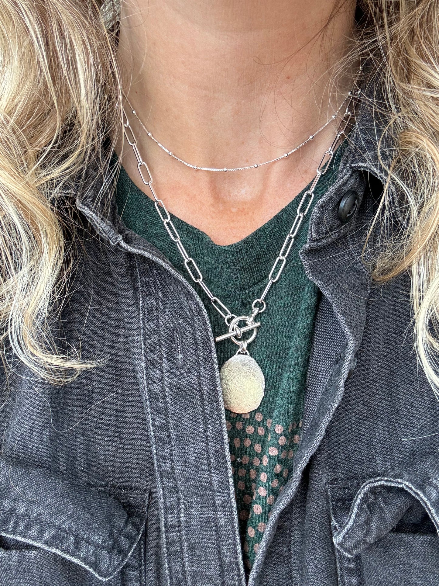 Etna Medallion Necklace - made to order