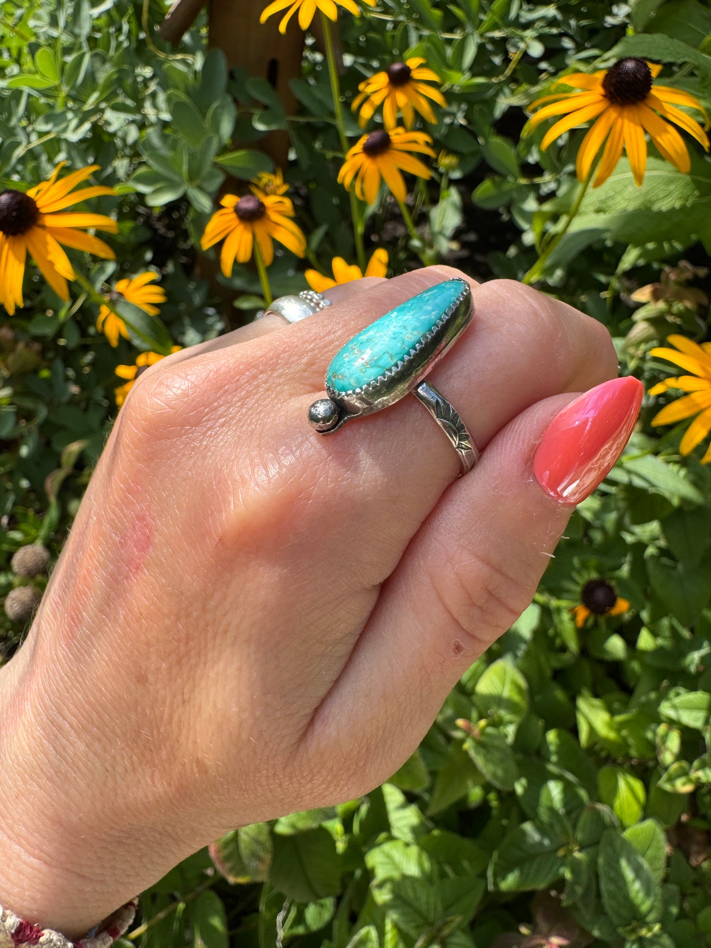Sierra Bella Turquoise Ring - Size 8