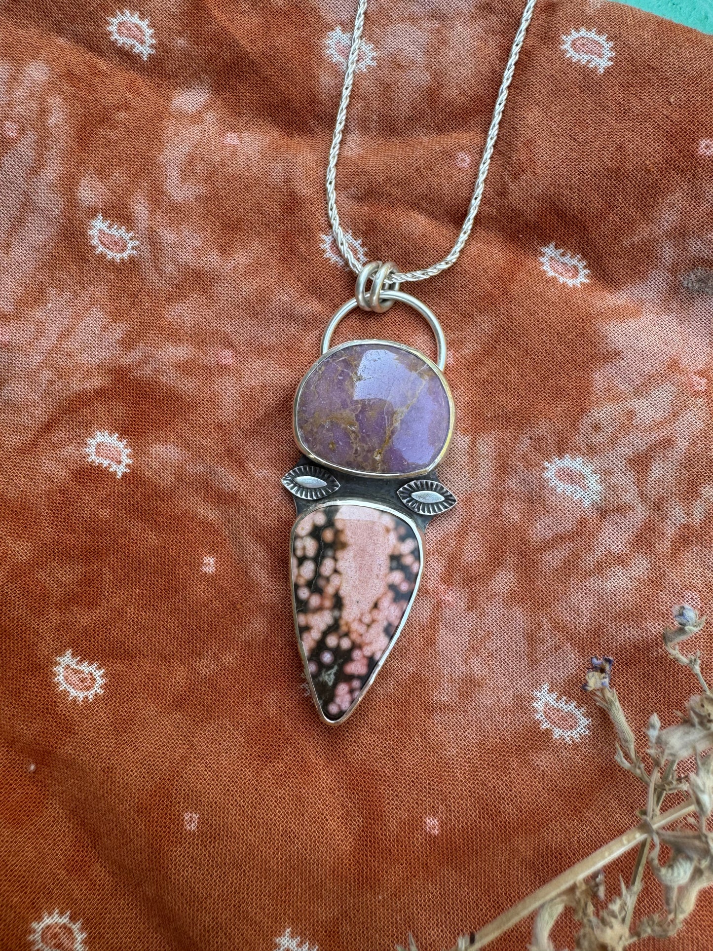 Pink & Purple Pendant