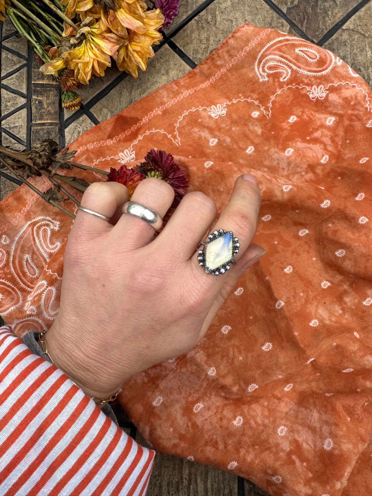 Opalite "Taylor" Ring - size 7