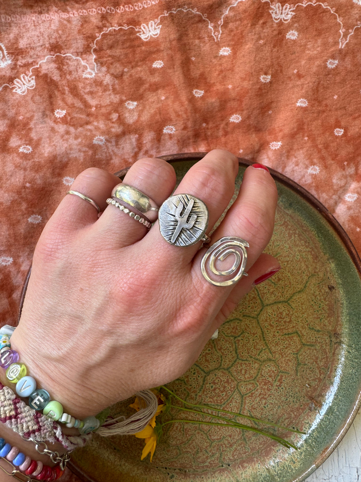 Saguaro Ring - Size 8
