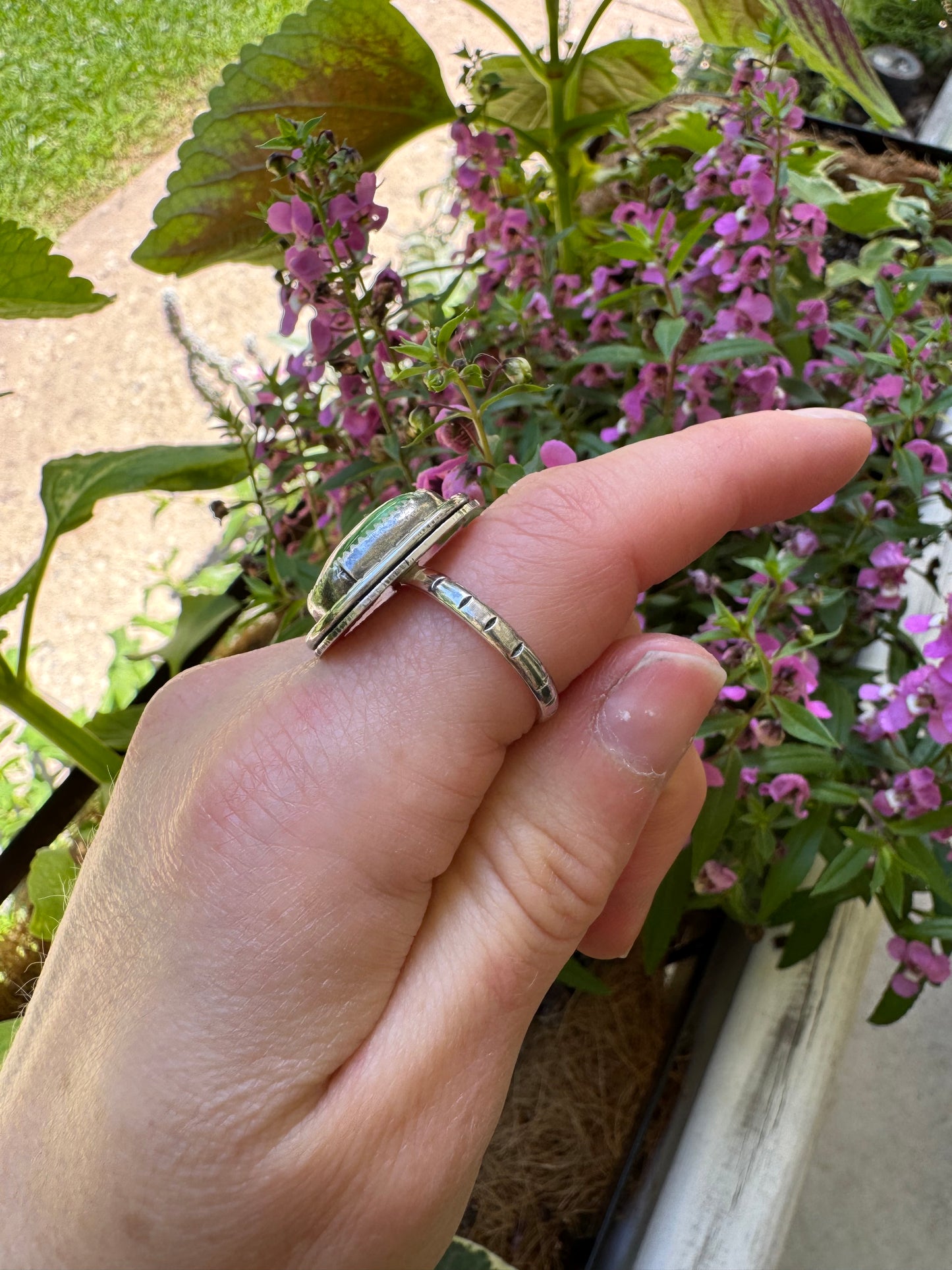Sonoran Mountain Turquoise ring - size 7 1/4
