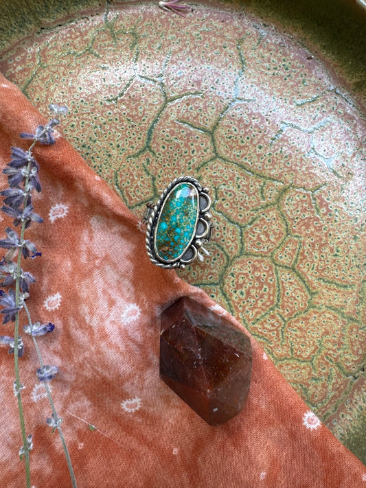 Catalina Turquoise Ring - Size 8 1/2