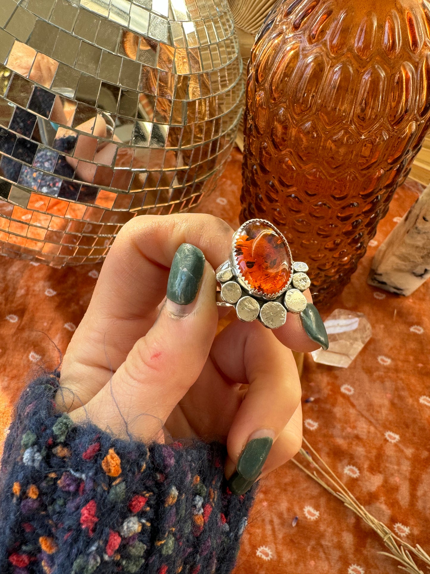 Amber “Lassen” Ring - Size 7 1/2