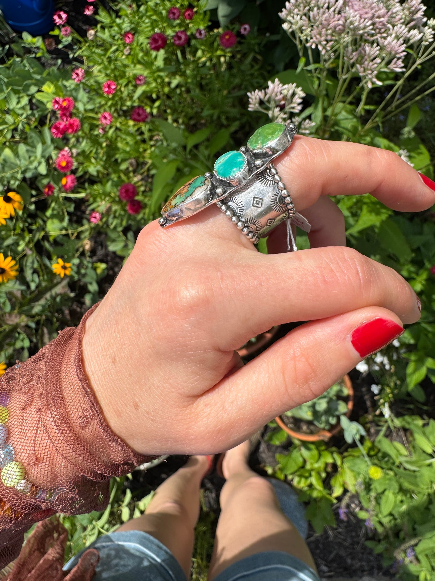 Turquoise "Ranger" Ring - Size 7 1/2
