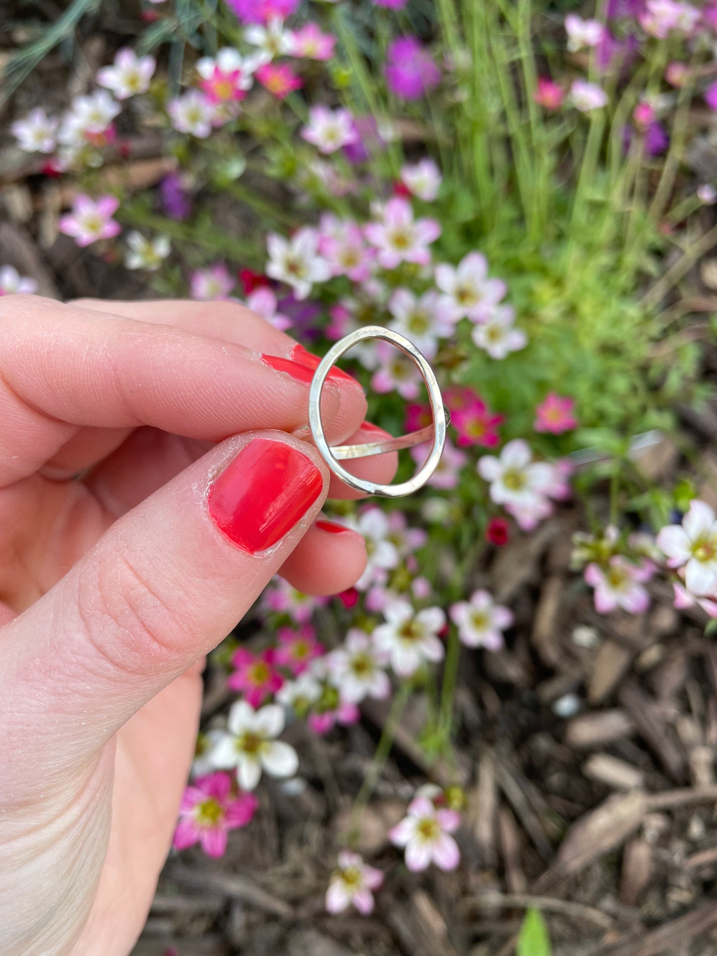 “Full Circle" Sterling Silver Ring