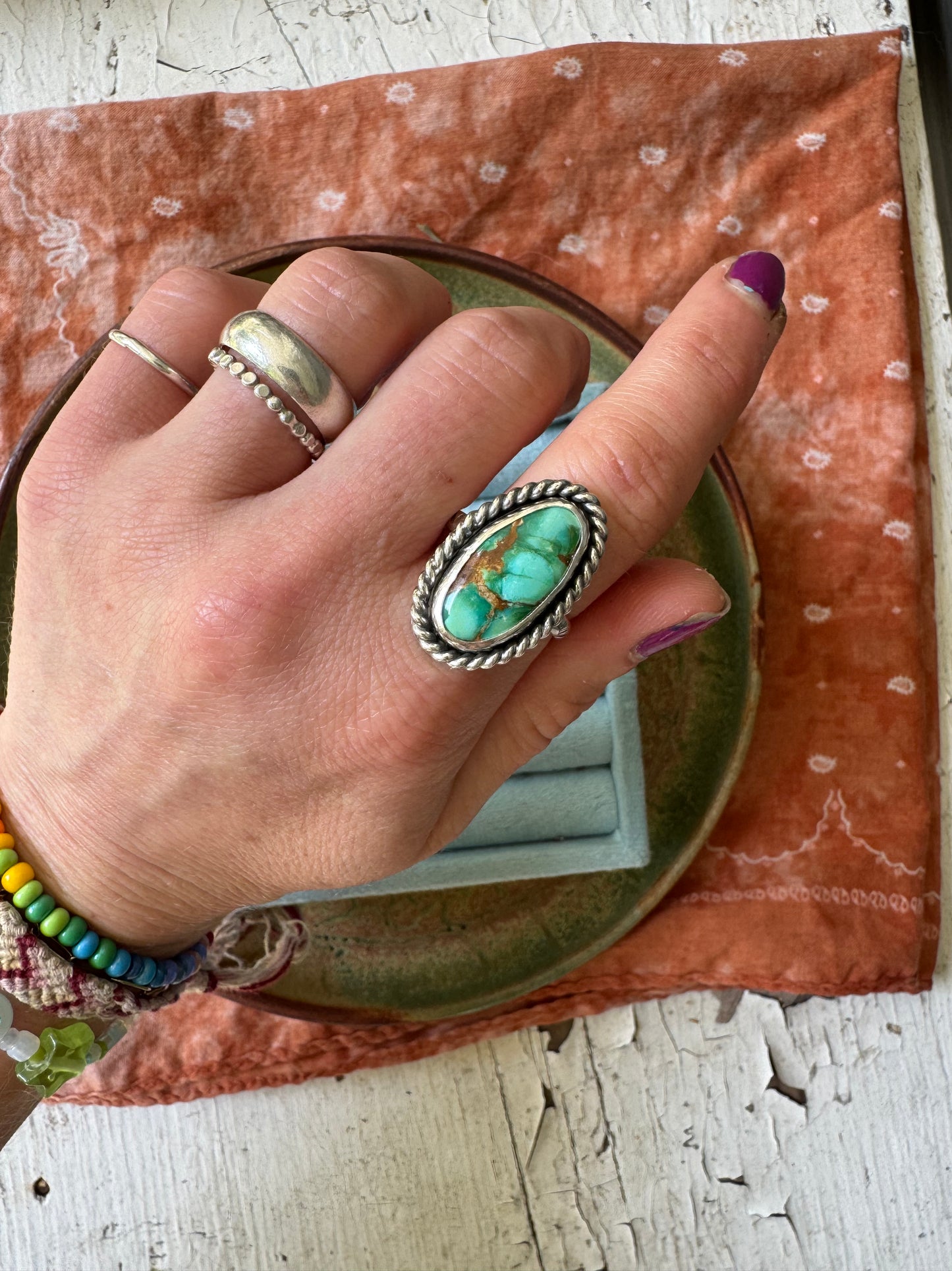 Sonoran Rose Ring - Size 7 3/4
