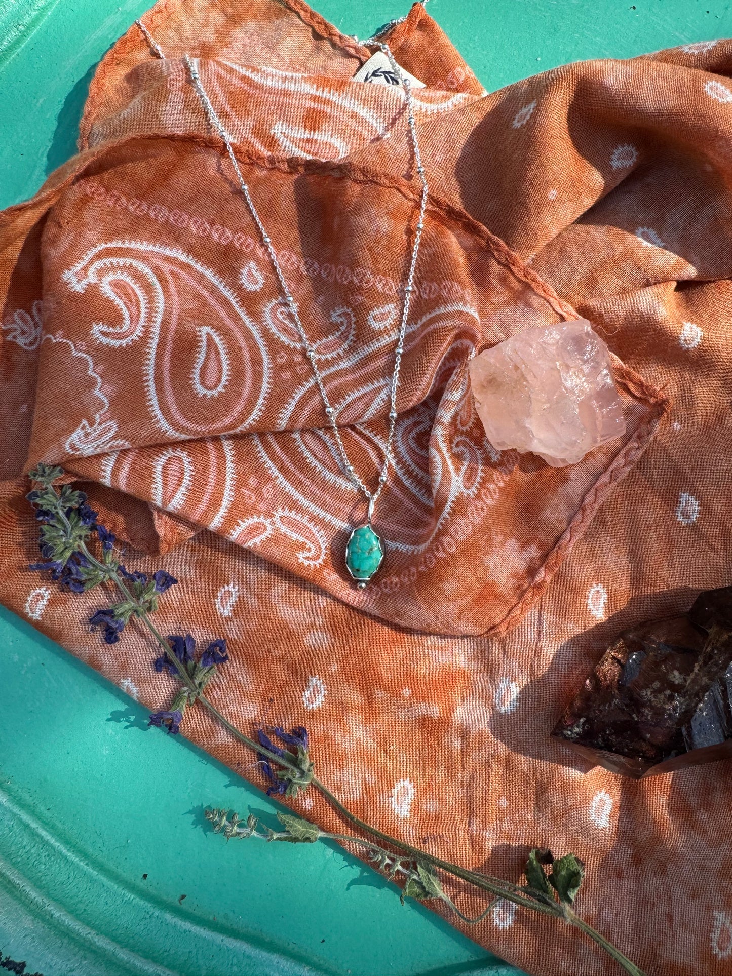 Turquoise Drop no.18
