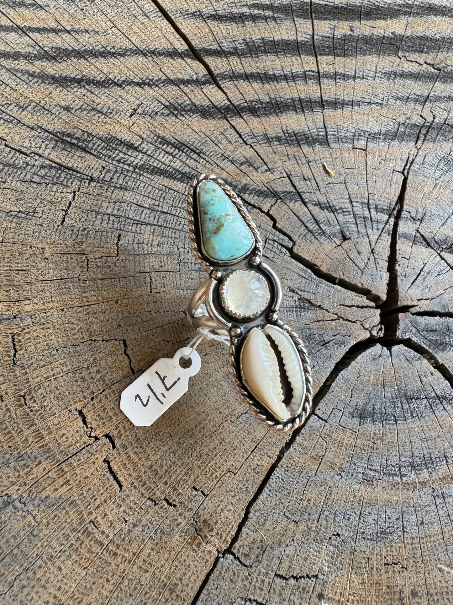 Moonstone Statement Ring - Size 7 1/2