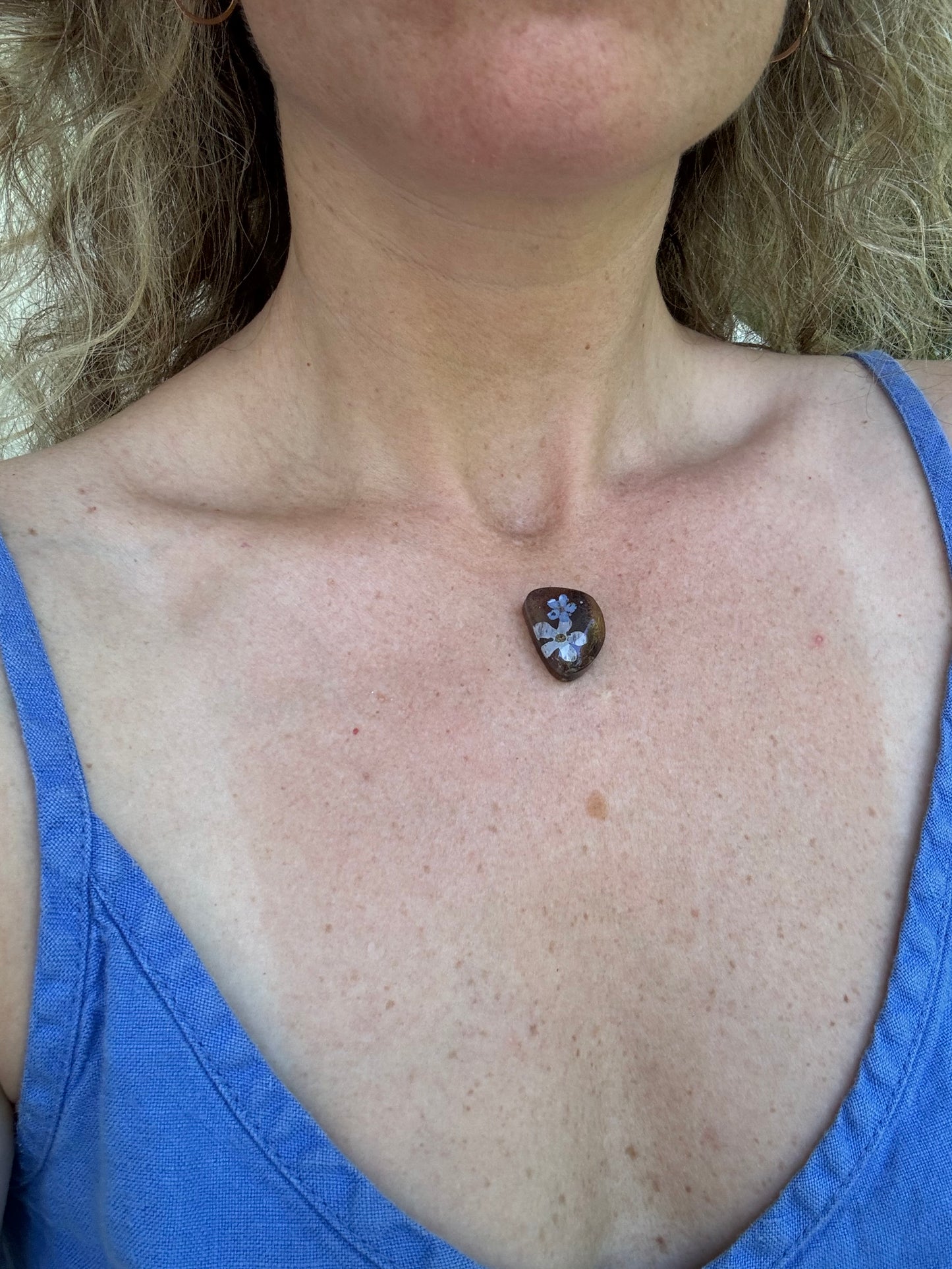Deposit - made to order MT Agate + Botanicals no.4