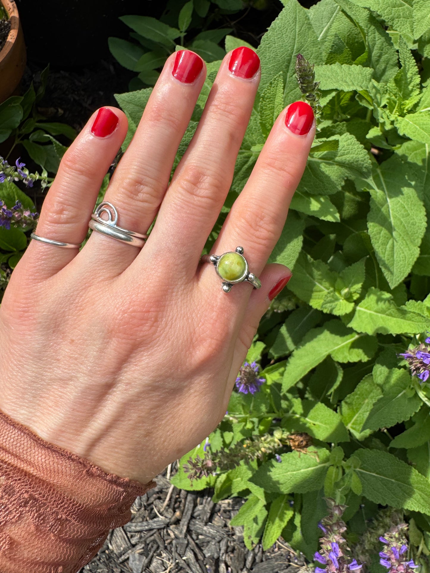 Verde Valley Turquoise "Waypoint" Ring - Size 9