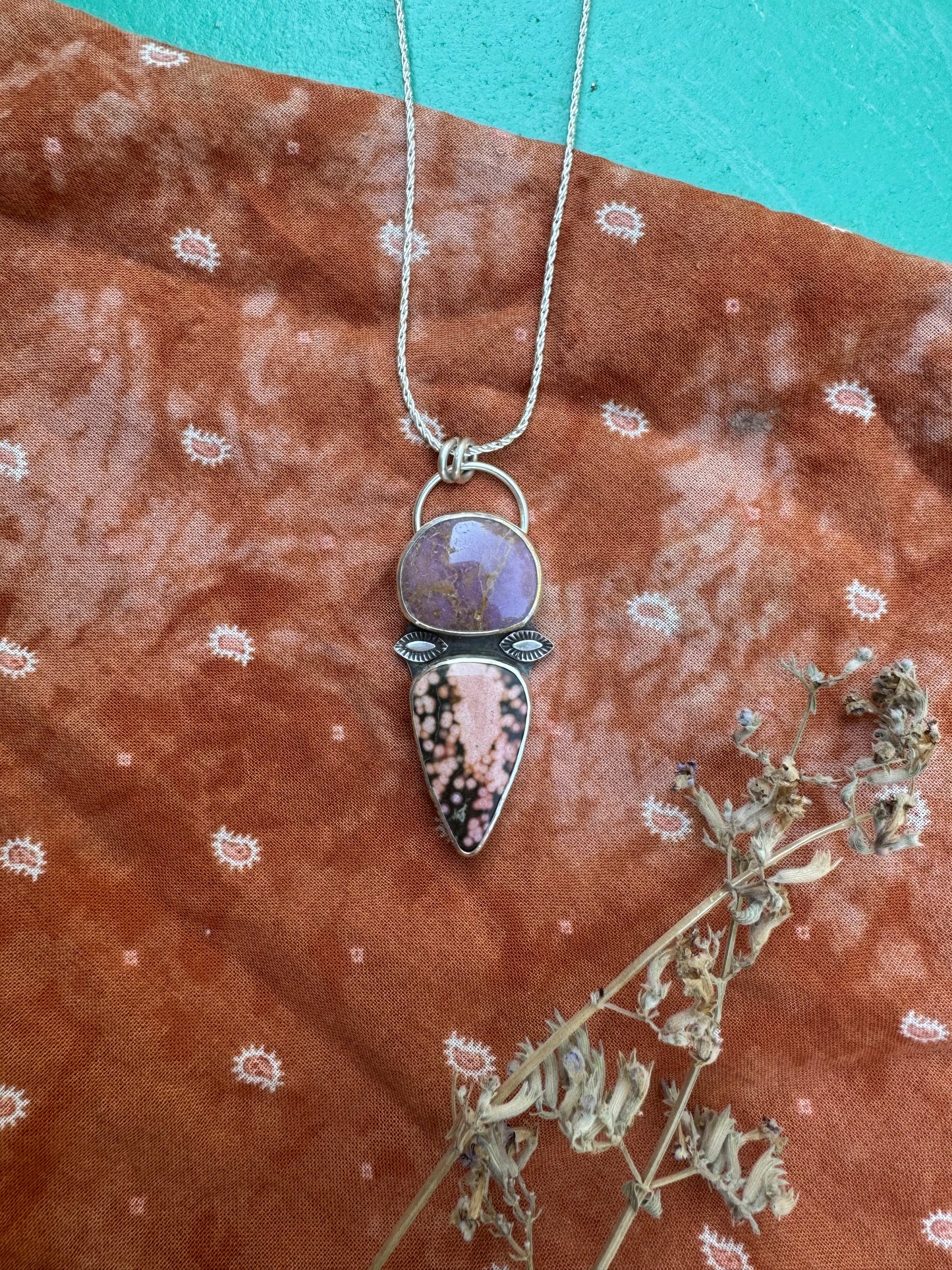 Pink & Purple Pendant