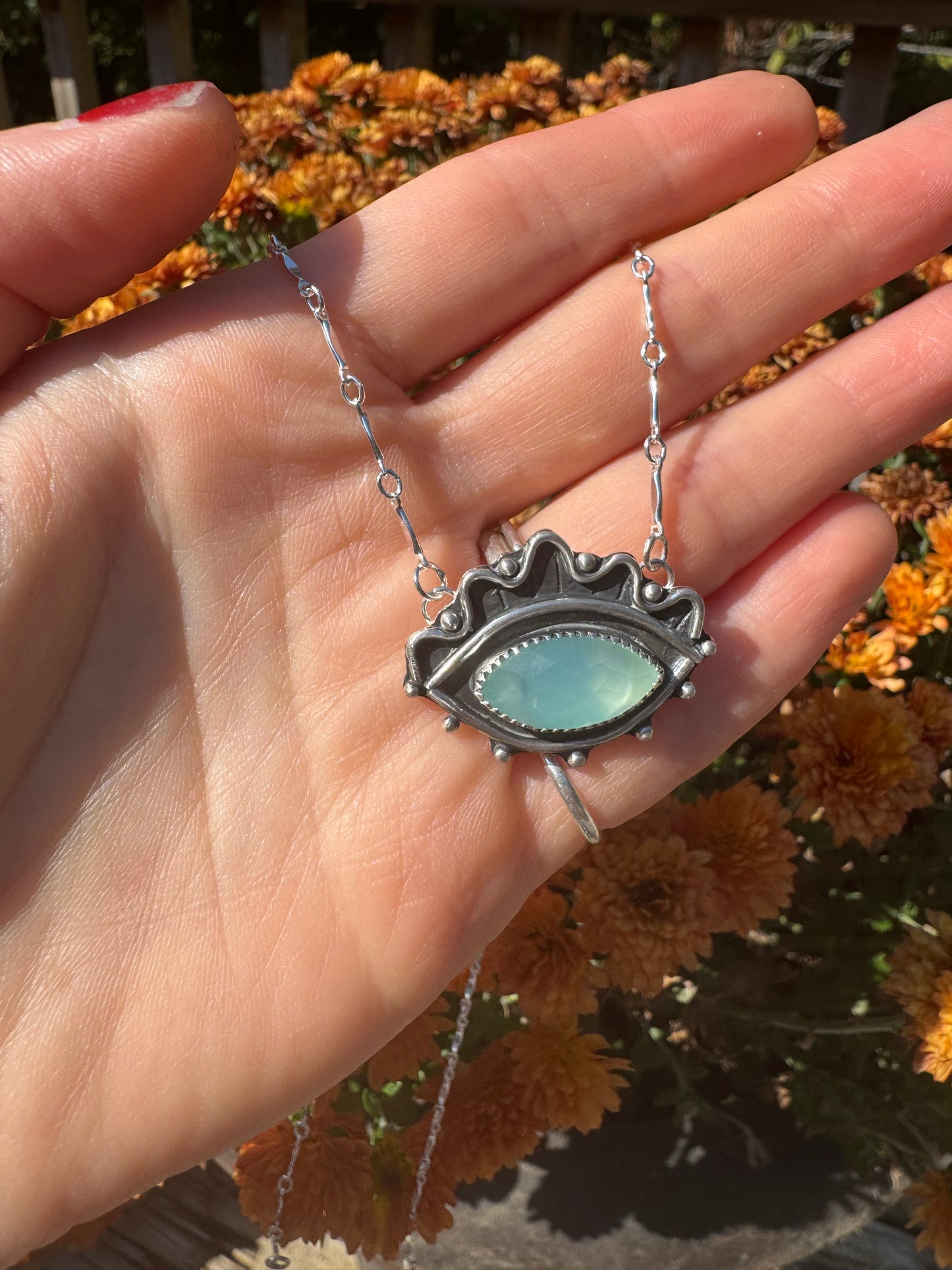 Chalcedony Seer Necklace