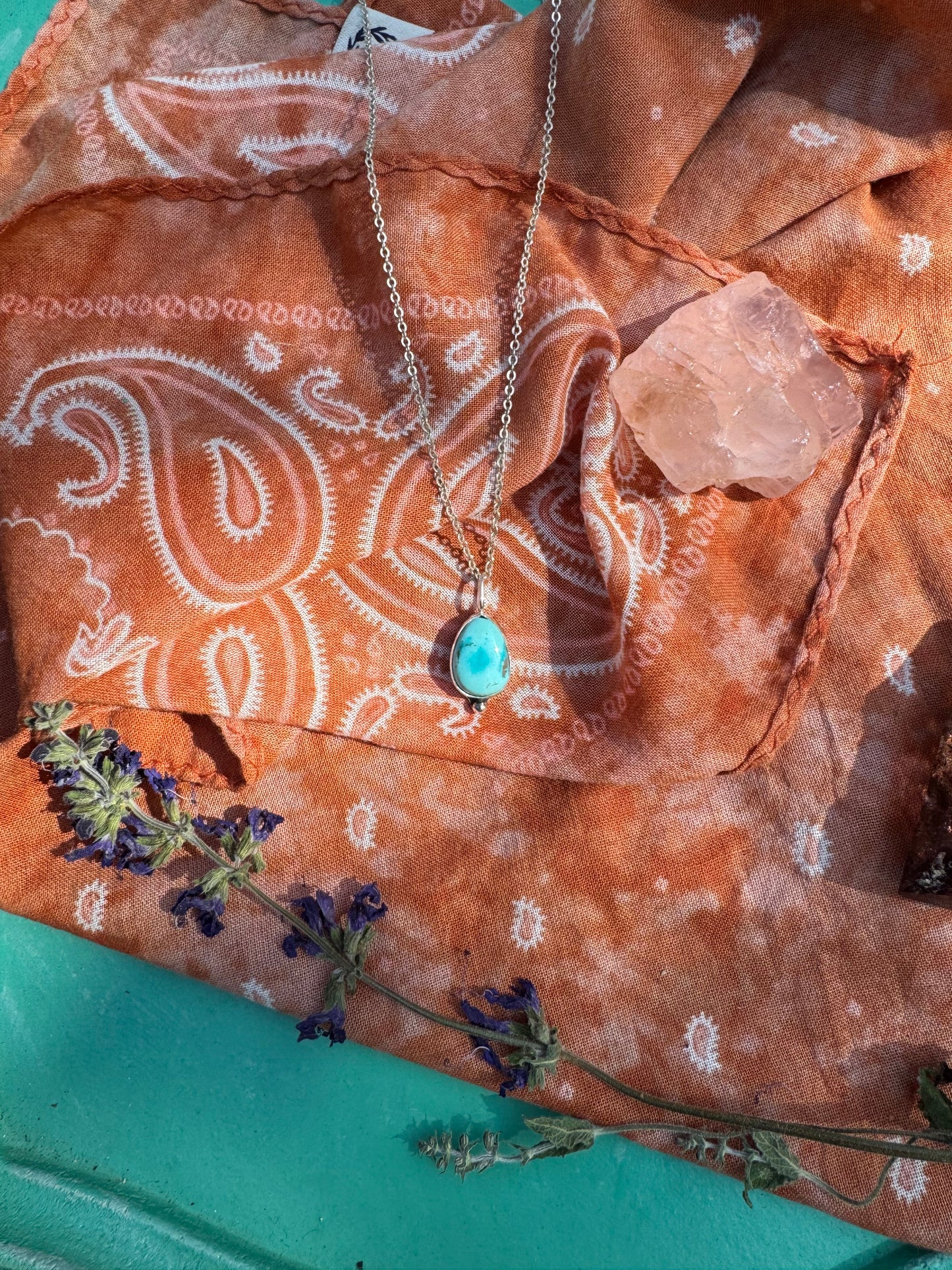 Turquoise Drop no.16