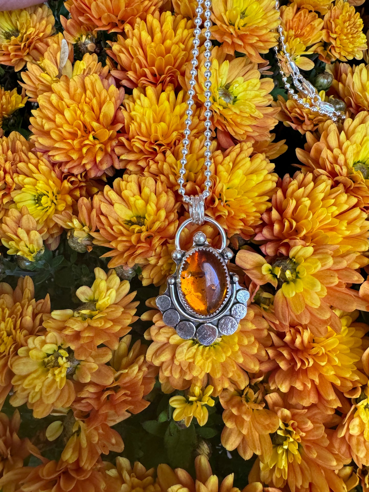 Amber “Lassen” Pendant