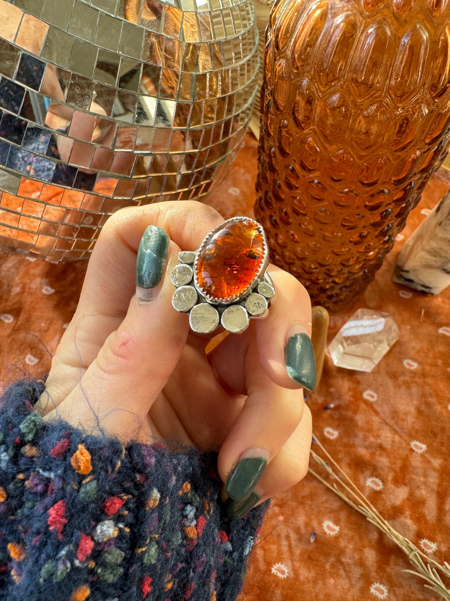 Amber “Lassen” Ring - Size 7 1/2