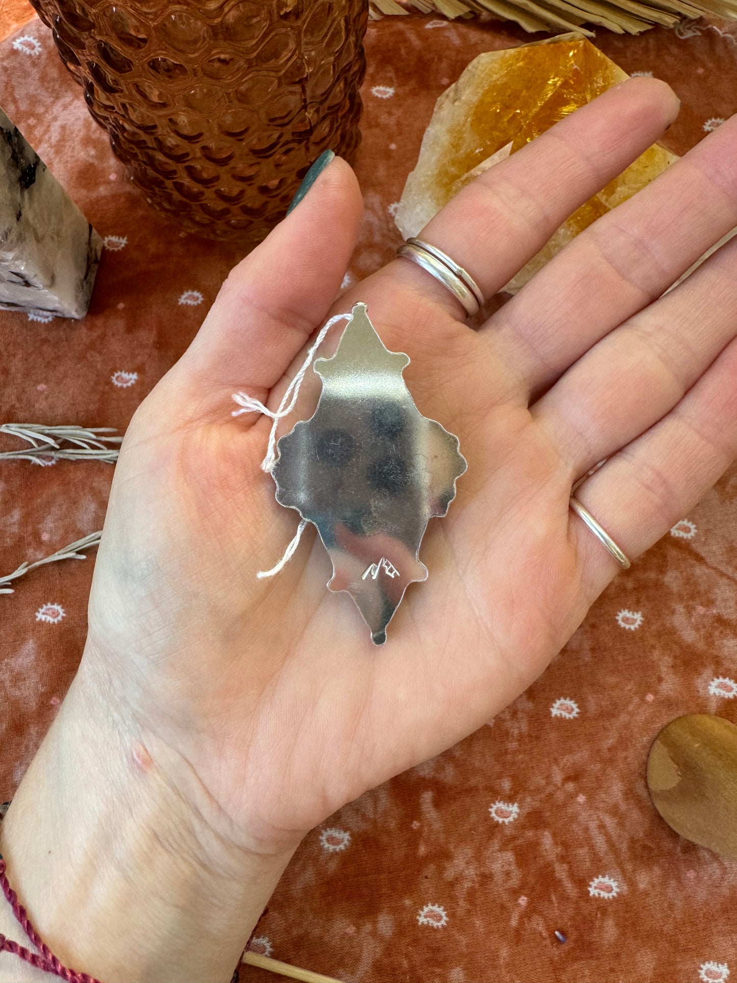 White Buffalo Turquoise "Paradise Valley" - Unfinished
