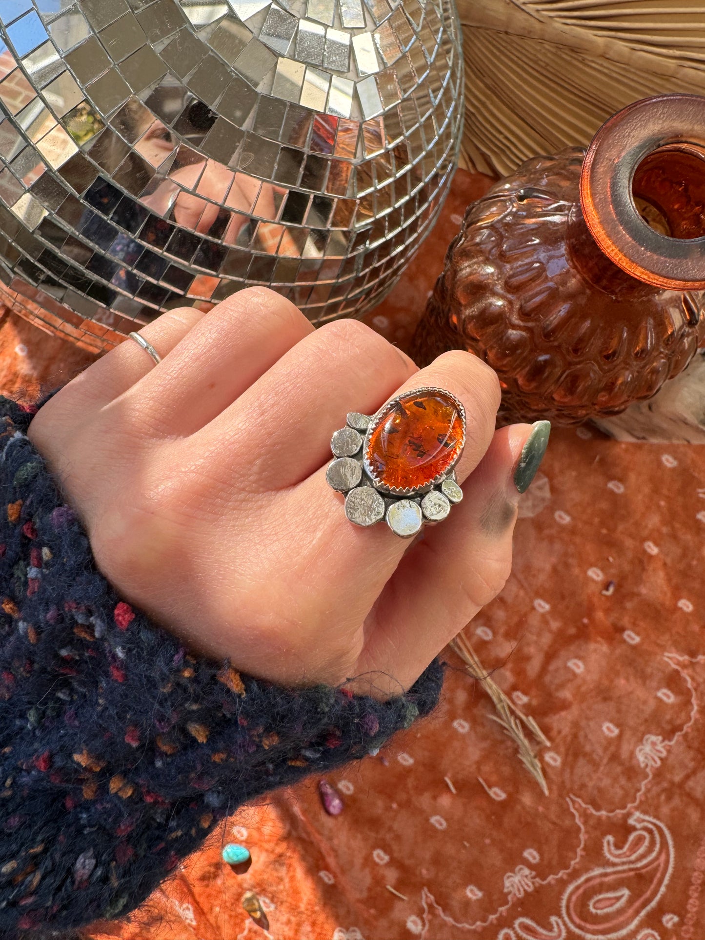 Amber “Lassen” Ring - Size 7 1/2