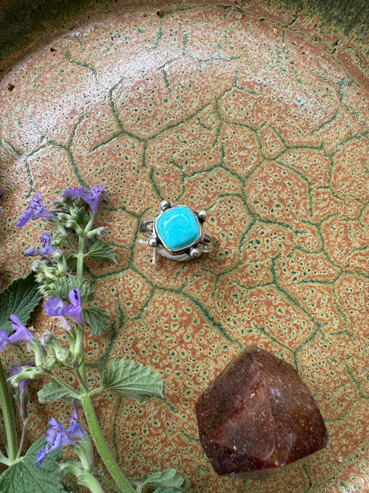 Sierra Bella "waypoint" Turquoise Ring - size 9