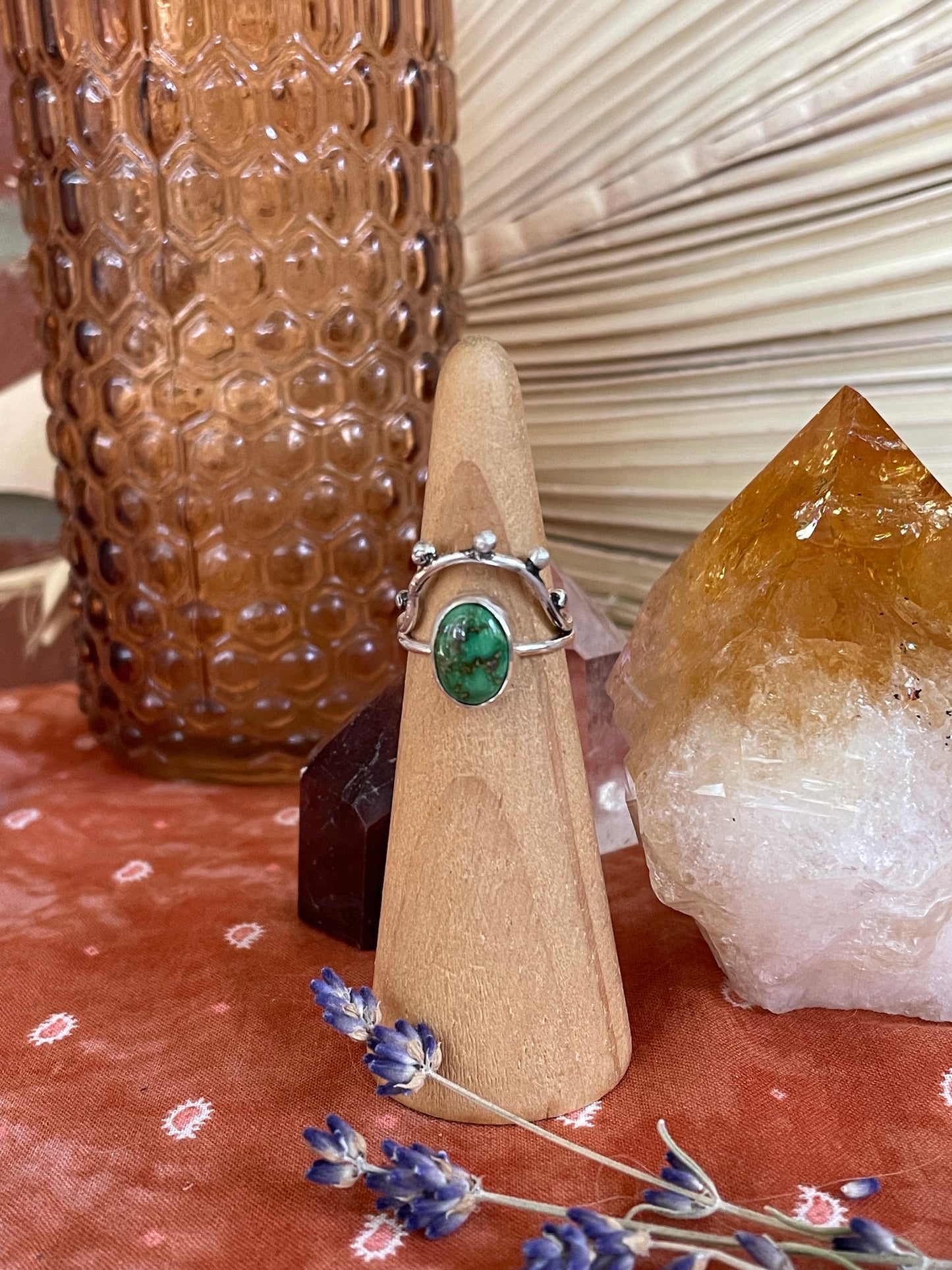 Verde Valley Turquoise "Sonora" Ring - size 5 1/2