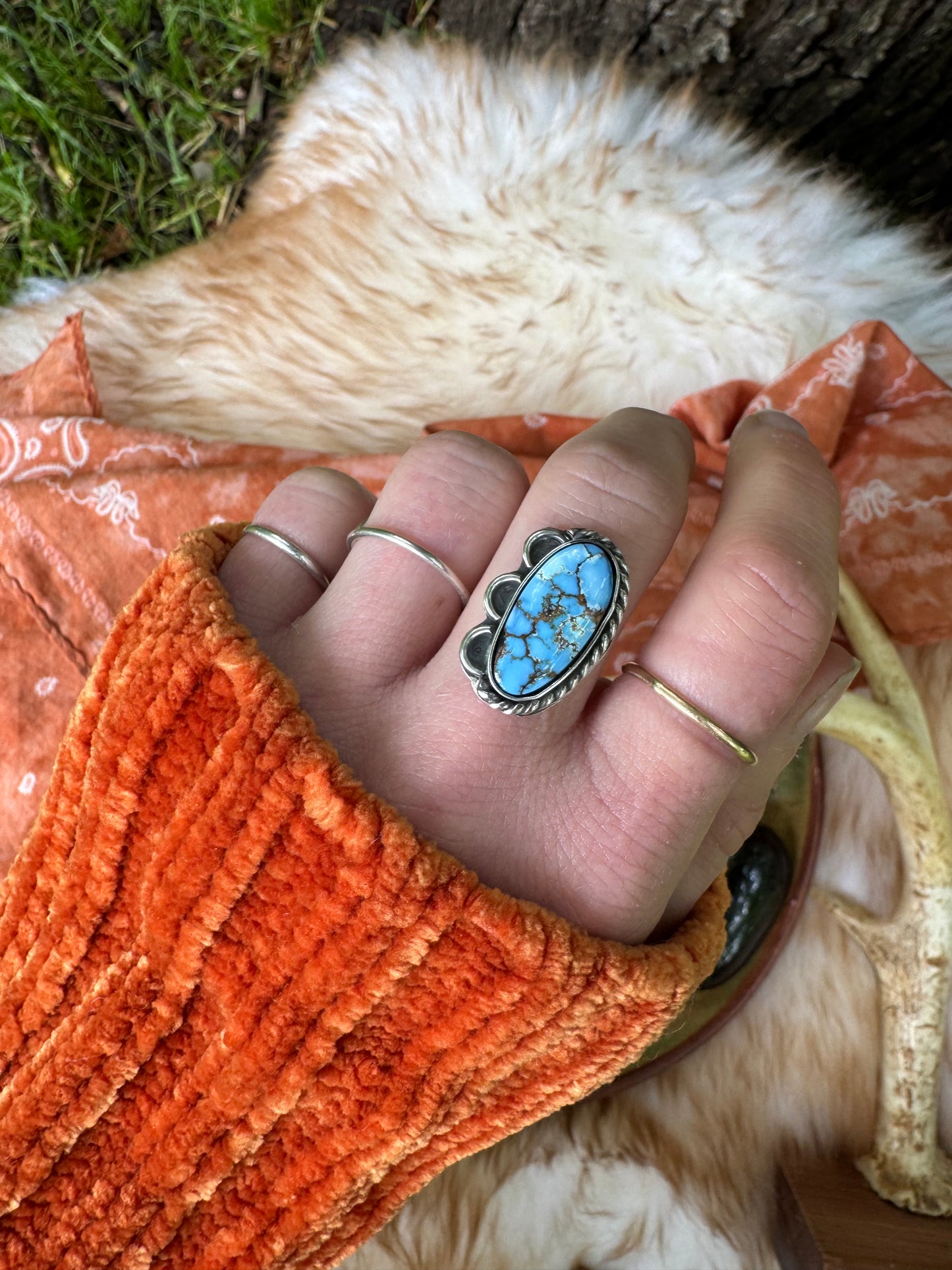Golden Hills Turquoise "Ripple" - You Call It no. 4