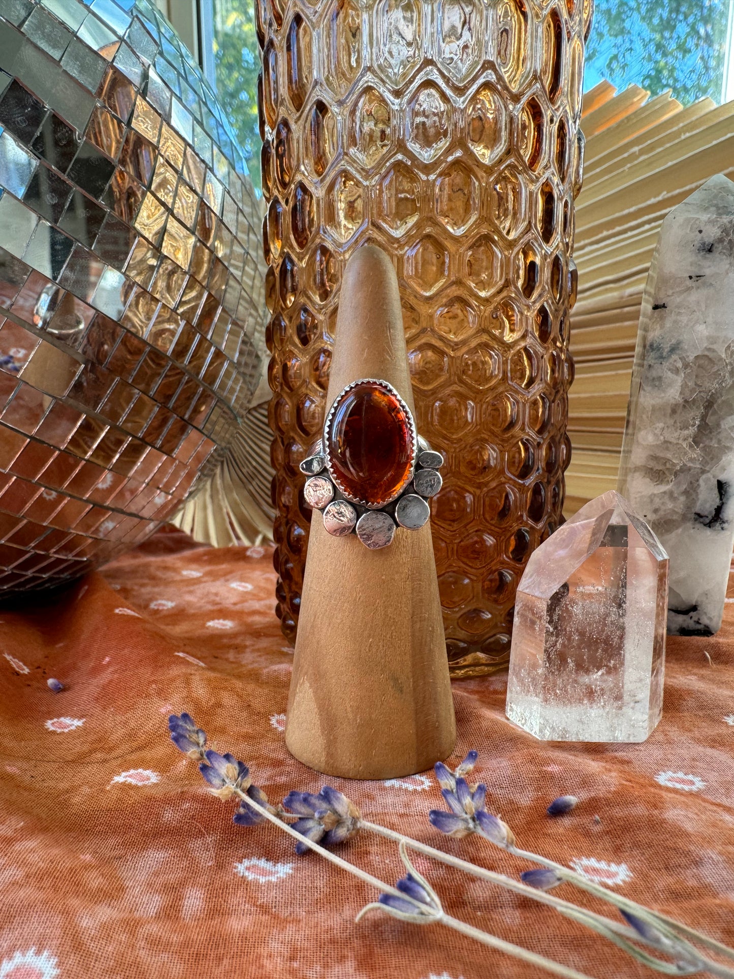 Amber “Lassen” Ring - Size 7 1/2