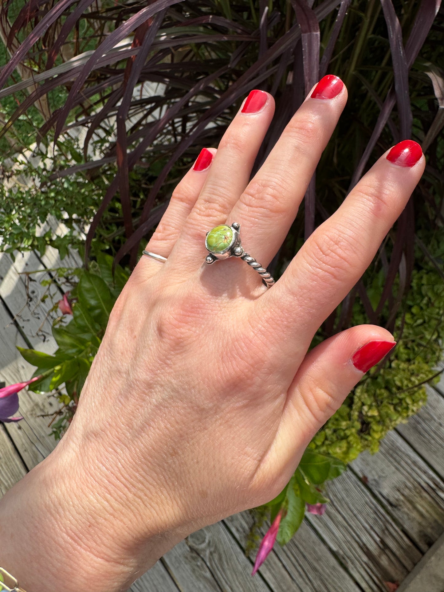Verde Valley Turquoise "Waypoint" Ring - Size 11