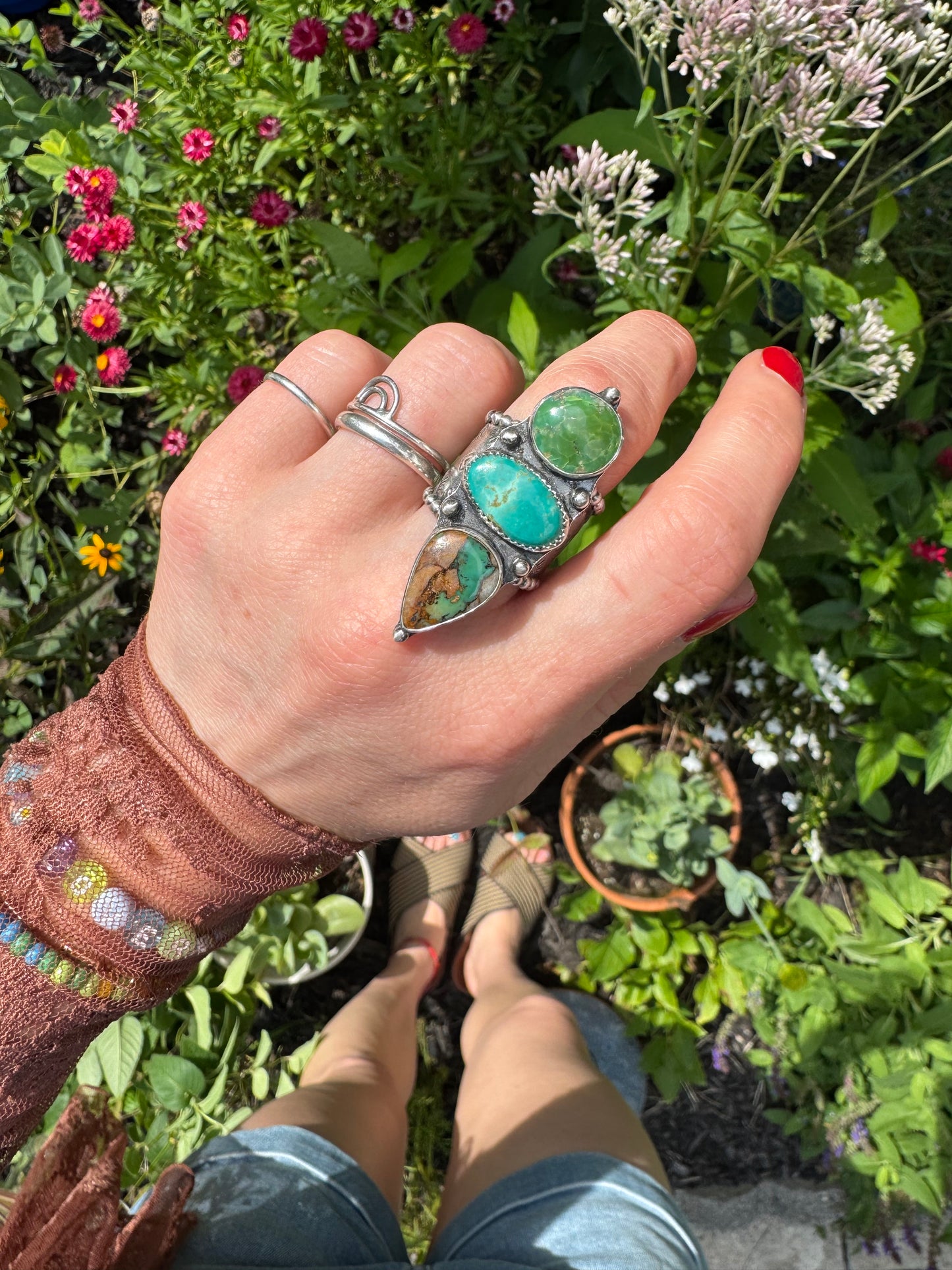 Turquoise "Ranger" Ring - Size 7 1/2