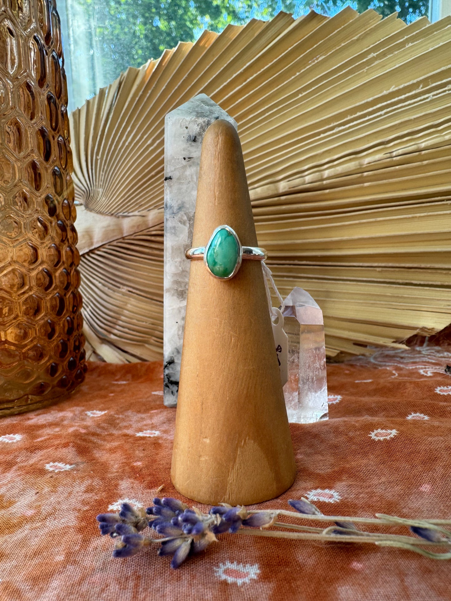 Sonoran Gold Turquoise Ring - size 5