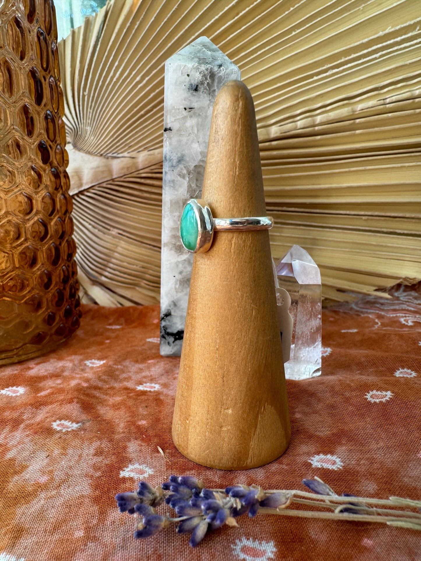 Sonoran Gold Turquoise Ring - size 5