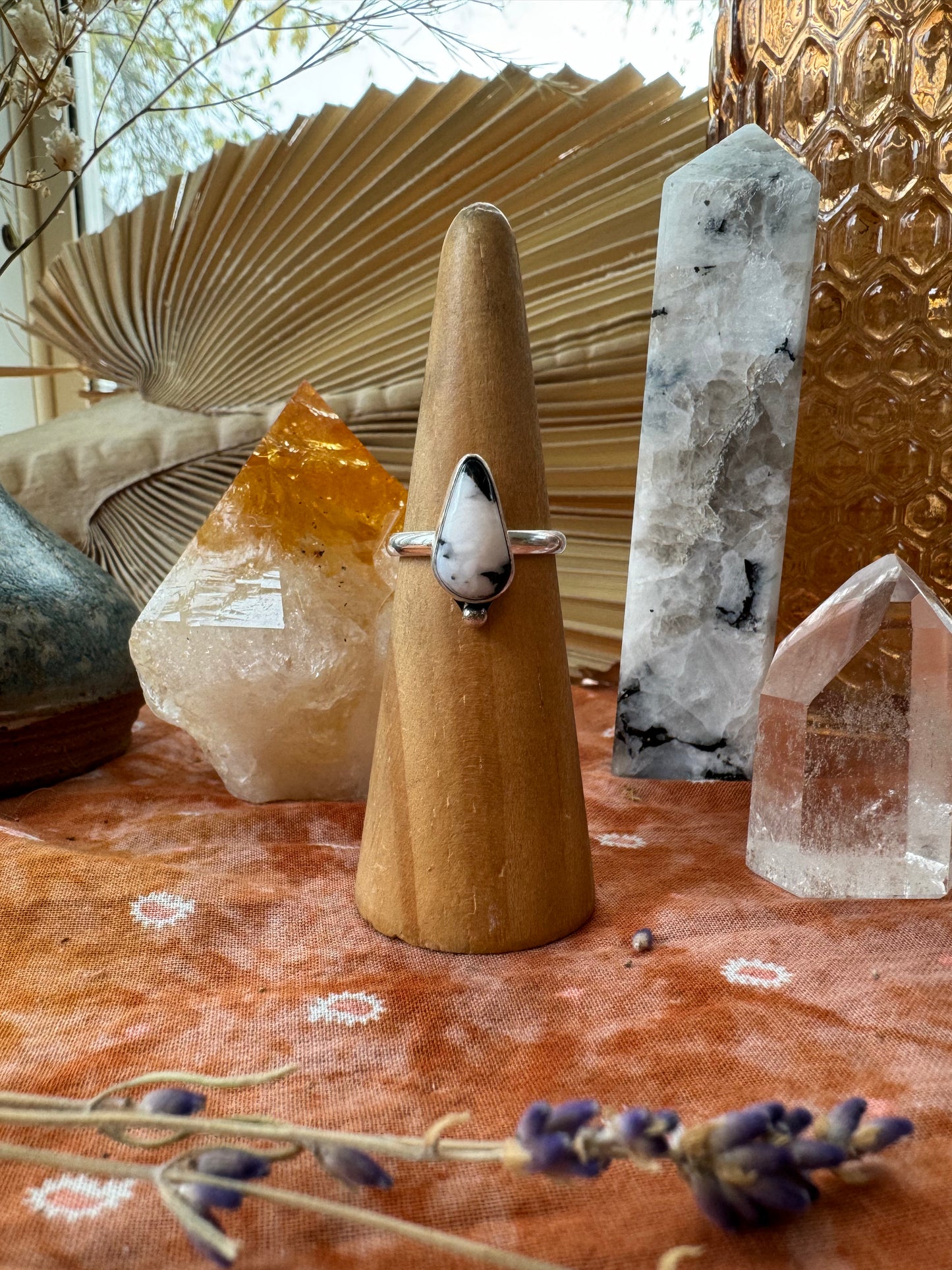 White Buffalo "SOBO" Ring - size 8