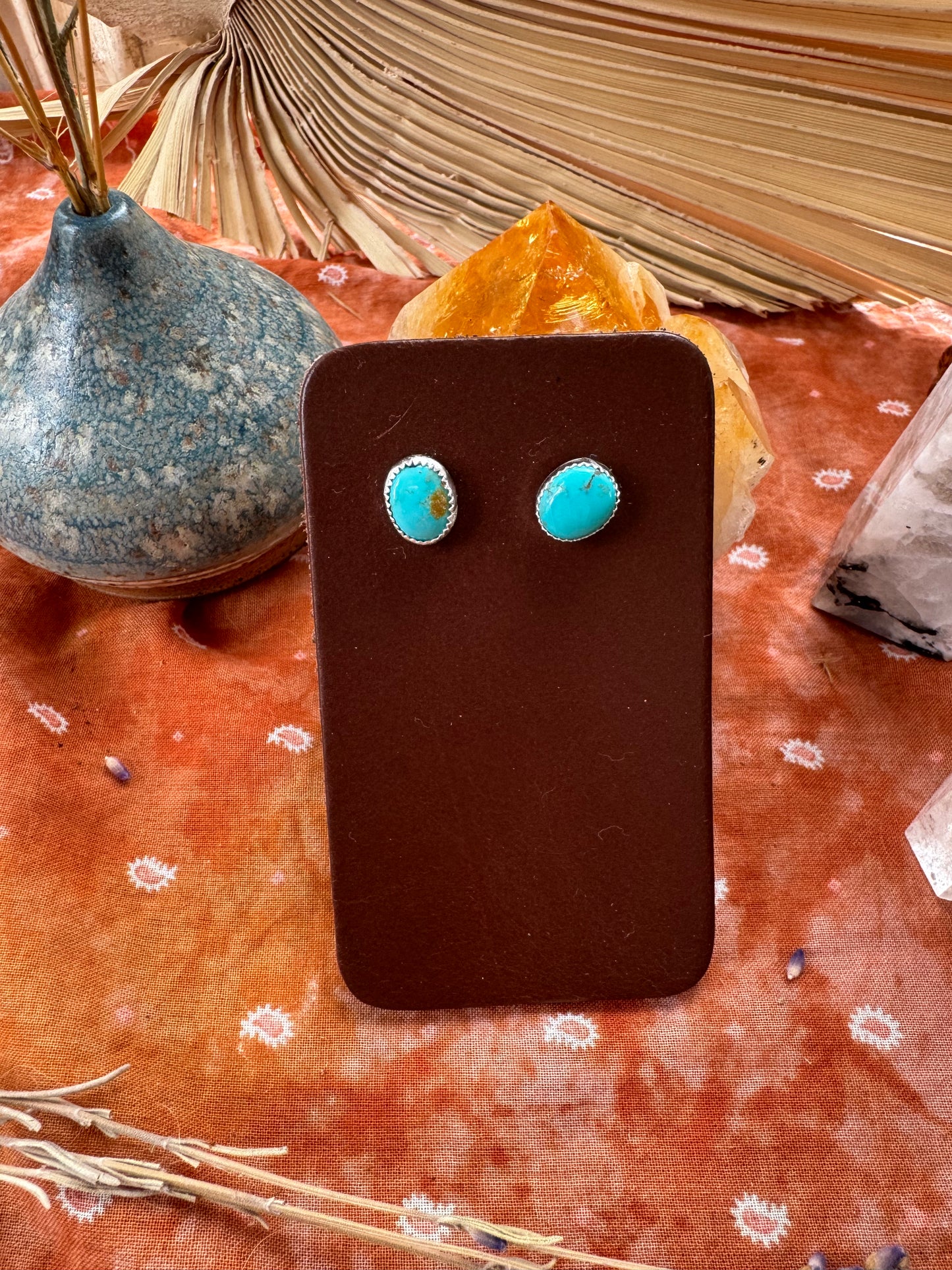 Sierra Bella Turquoise Stud Earrings