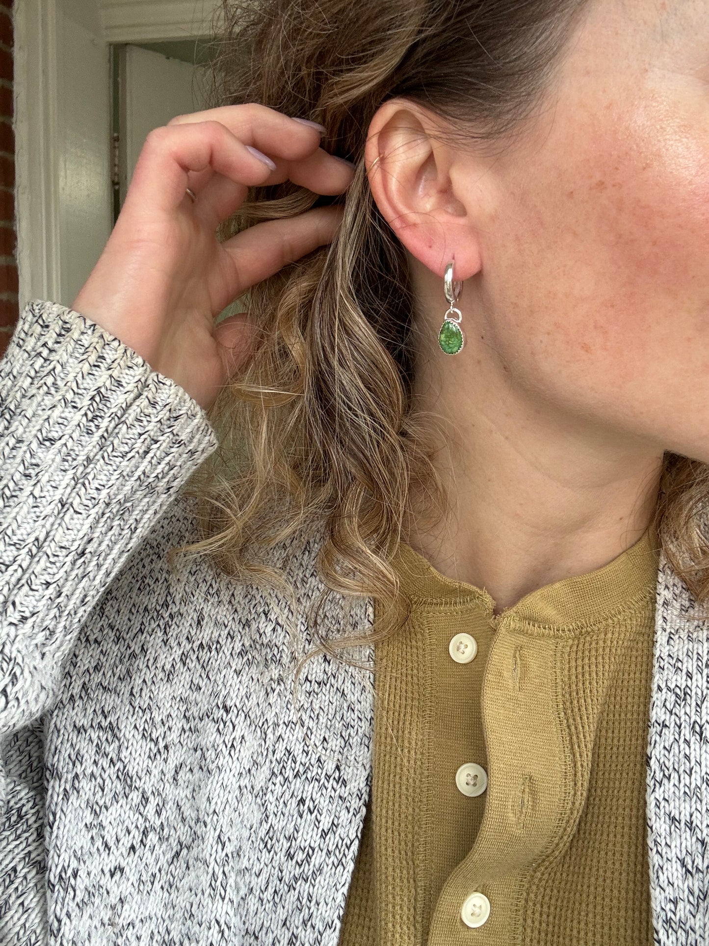 Sonoran Gold Turquoise Earring Dangles