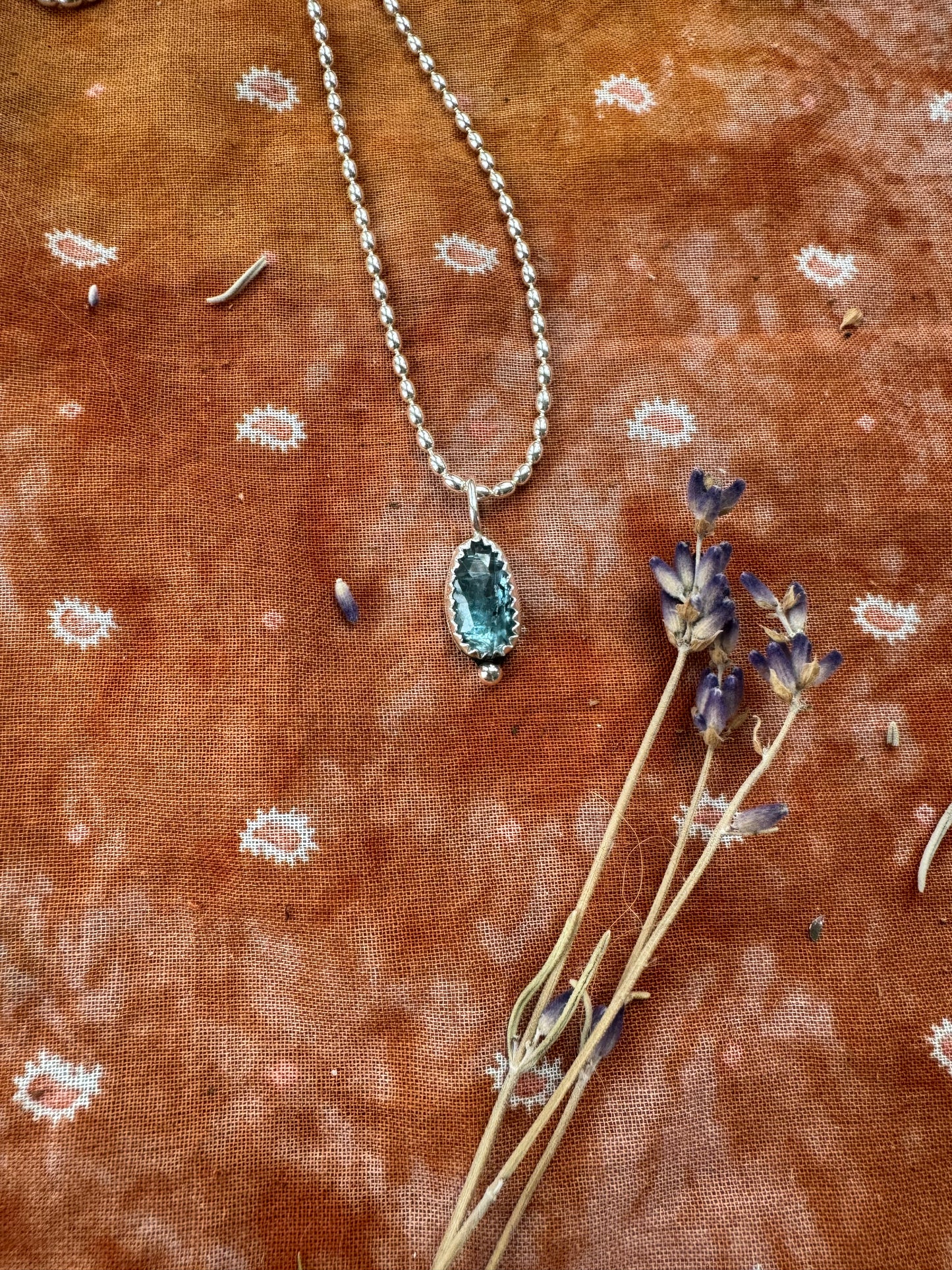 Northern Lights Kyanite Necklace