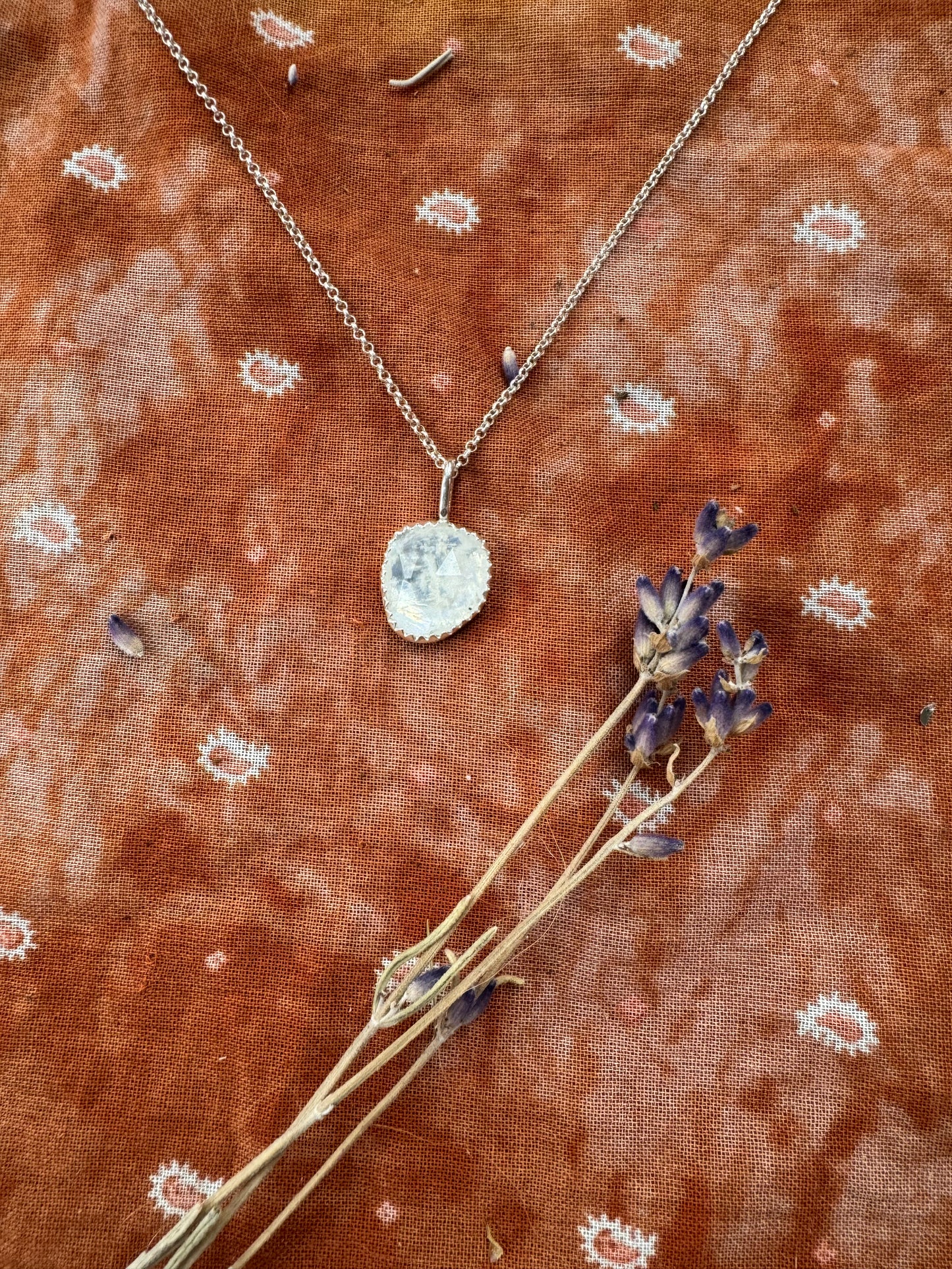Moonstone Dainty Necklace