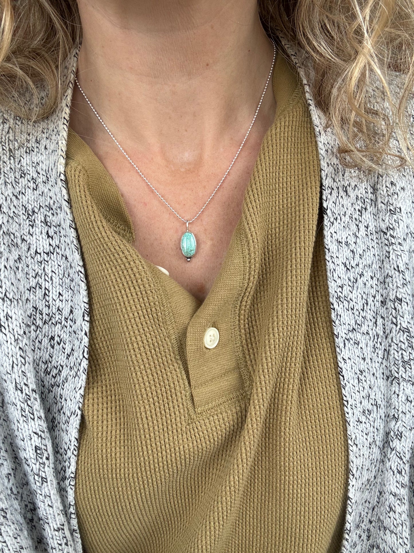 Carico Lake Turquoise Necklace