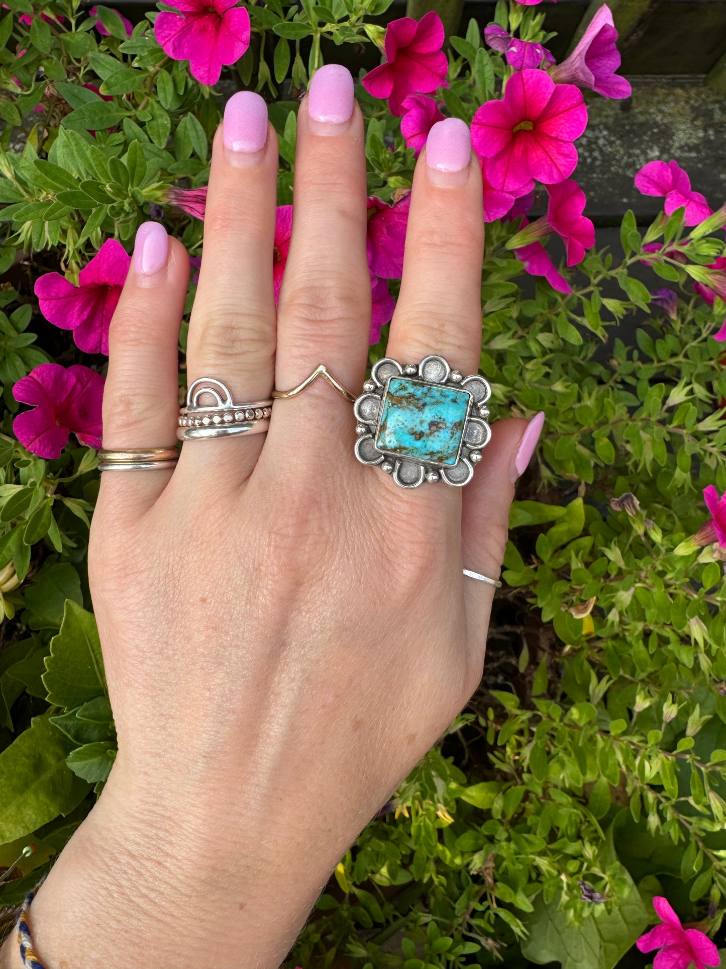 Kingman "Bloom" Ring - Size 6
