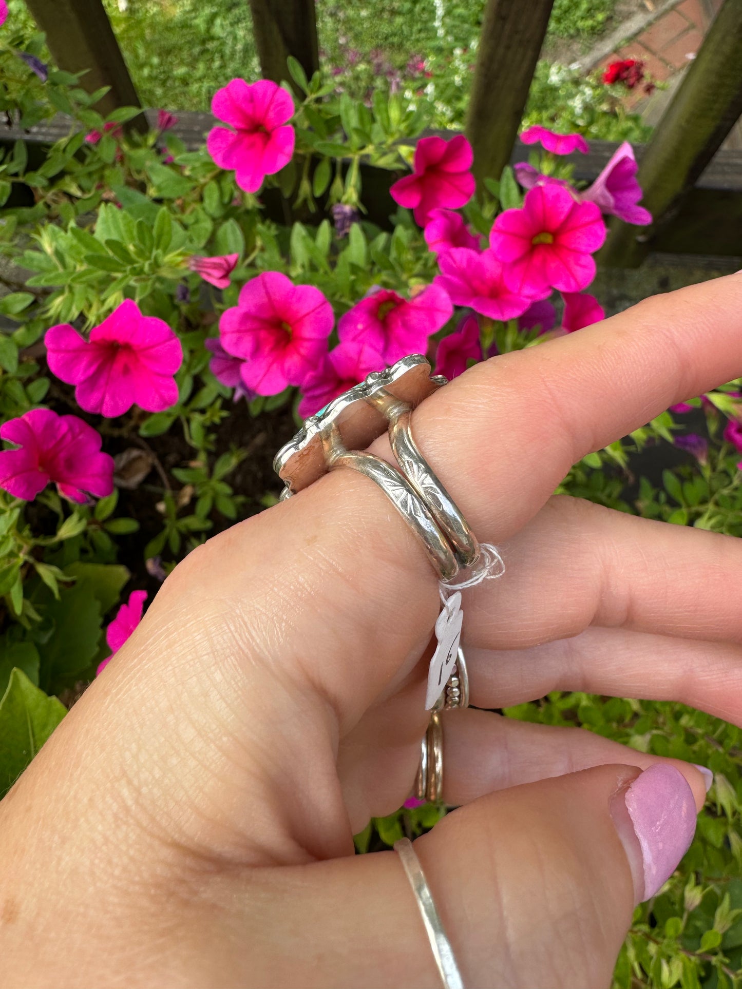 Kingman "Bloom" Ring - Size 6