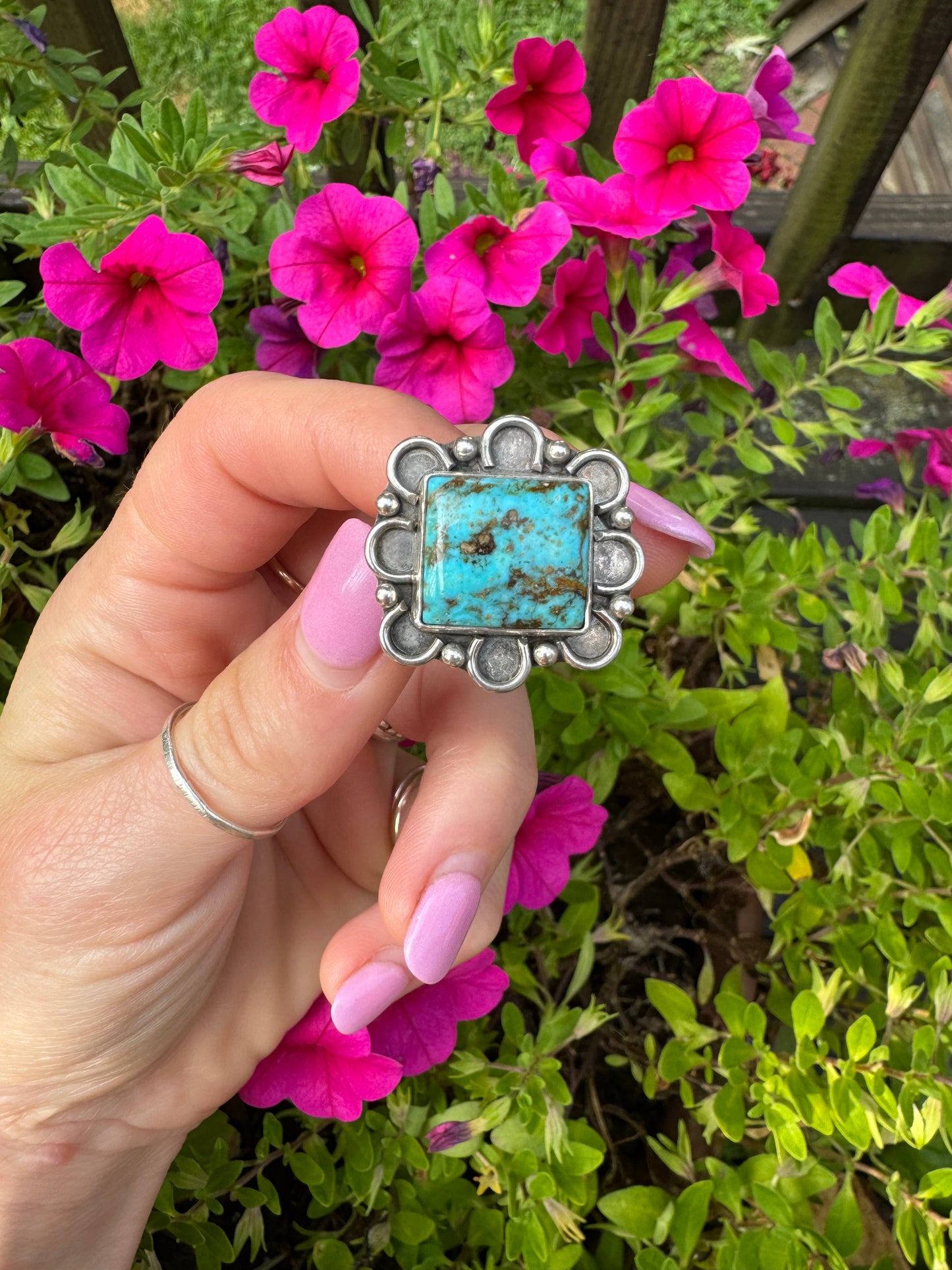 Kingman "Bloom" Ring - Size 6