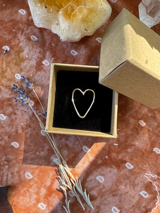 14K Gold Filled LOVER Ring