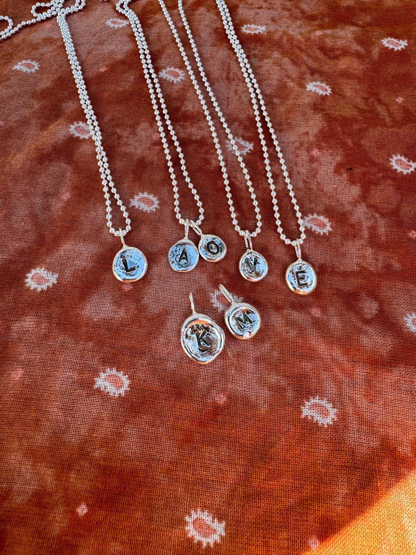 Lassen Initial Necklace