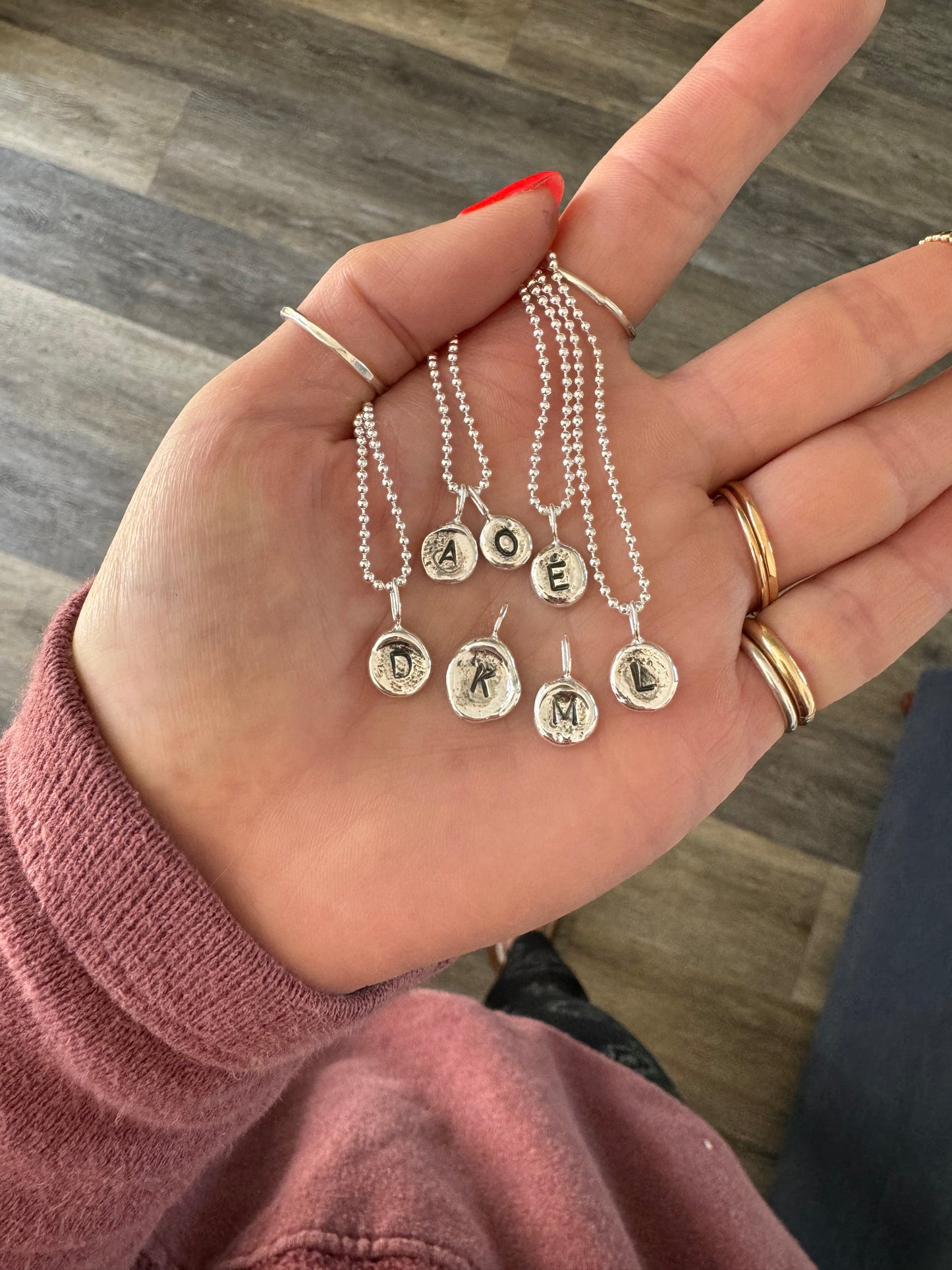 Lassen Initial Necklace